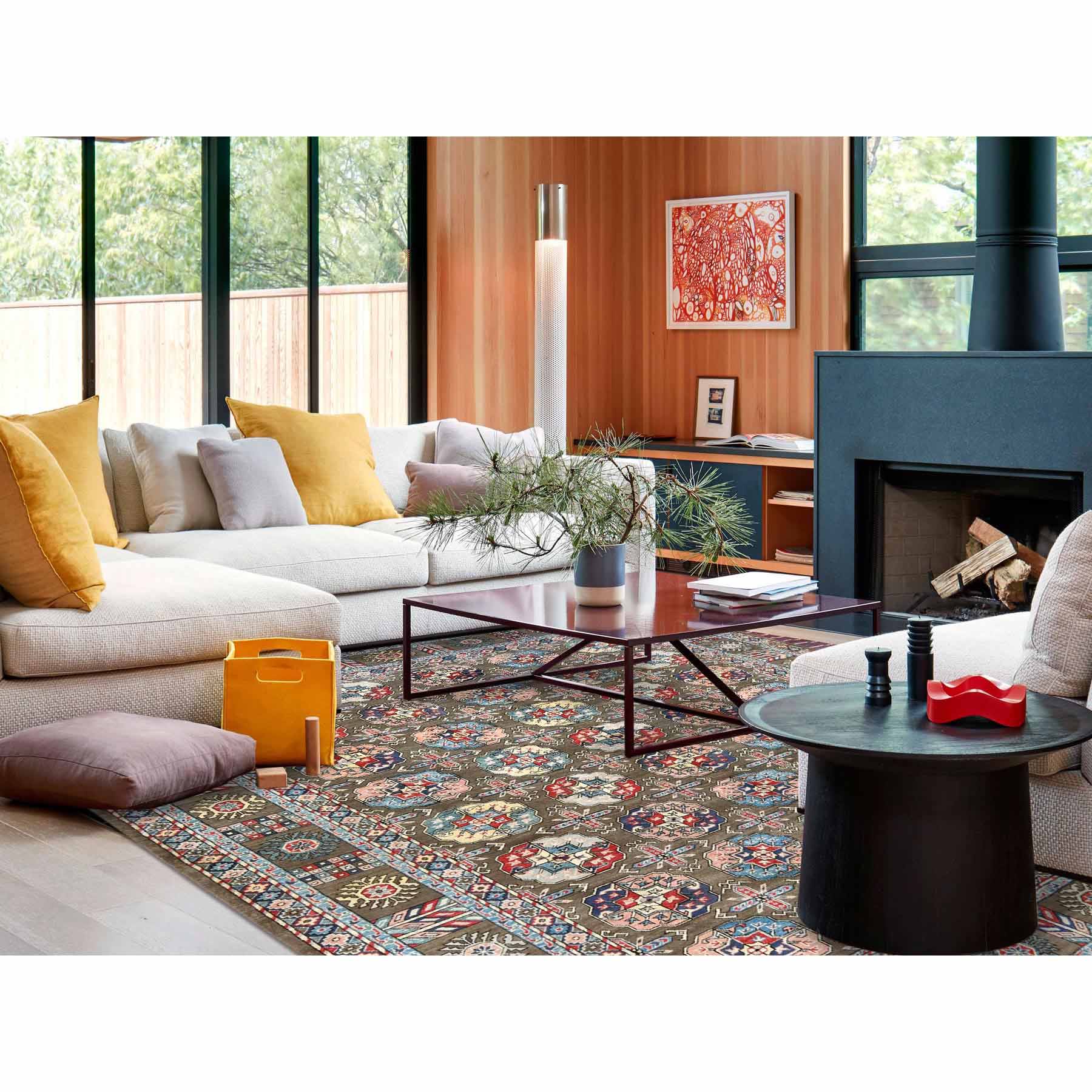 Kazak-Hand-Knotted-Rug-309150