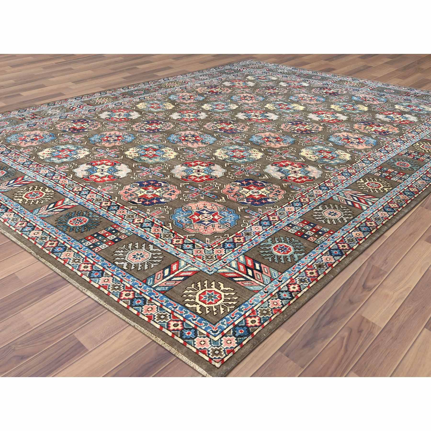 Kazak-Hand-Knotted-Rug-309150