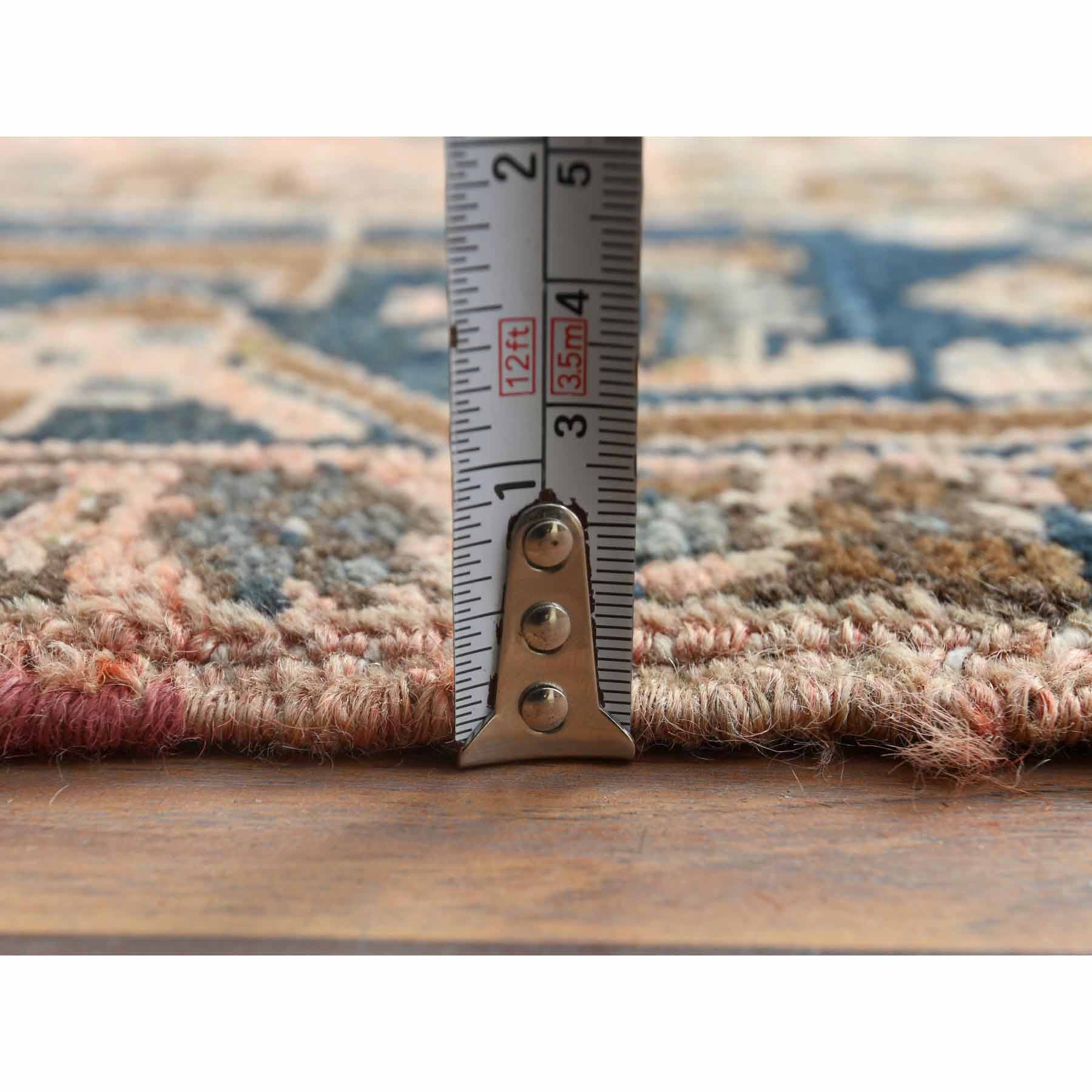 Overdyed-Vintage-Hand-Knotted-Rug-307750