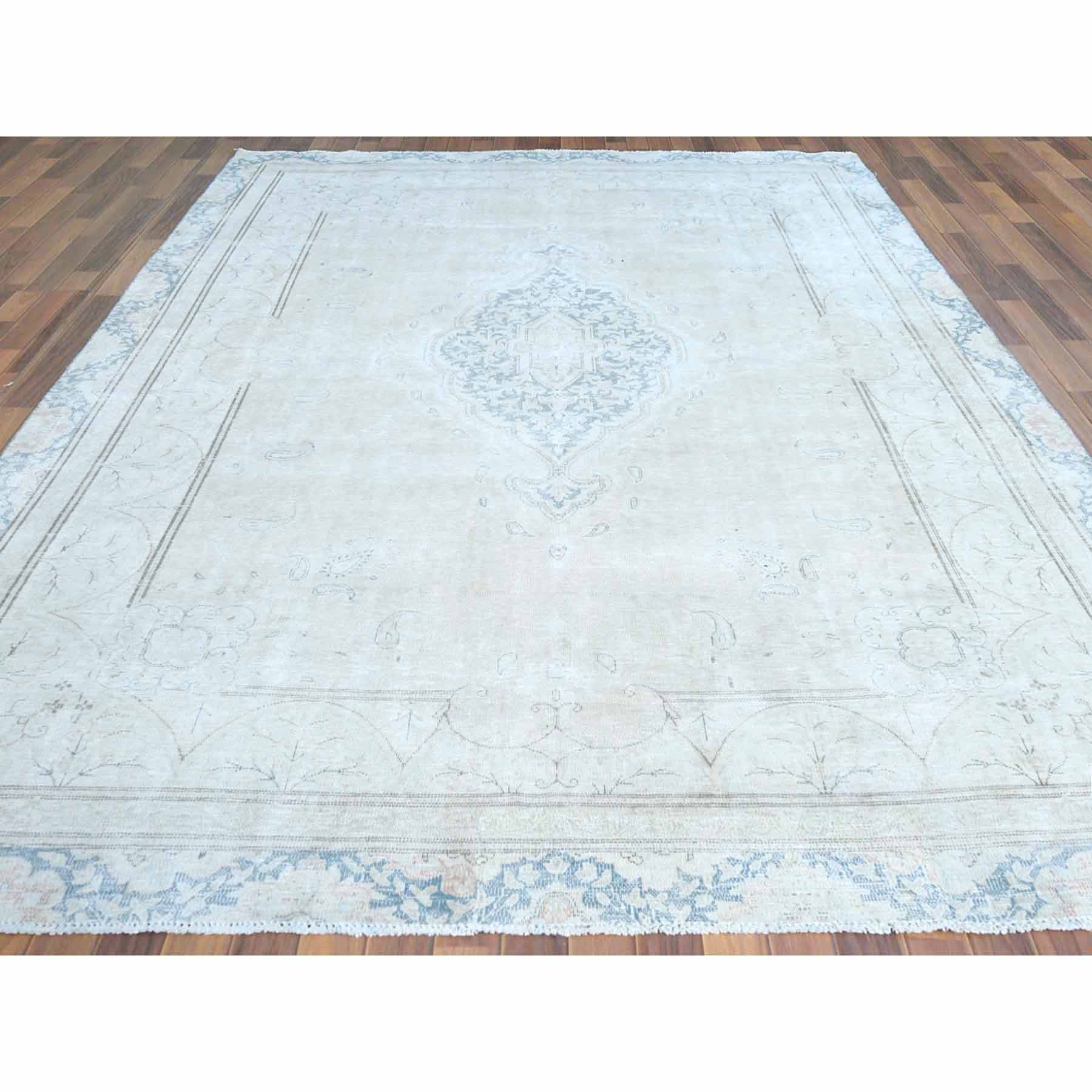 Overdyed-Vintage-Hand-Knotted-Rug-308540