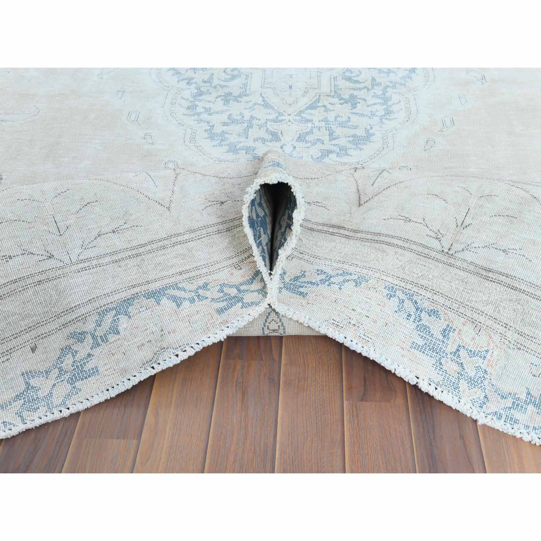 Overdyed-Vintage-Hand-Knotted-Rug-308540