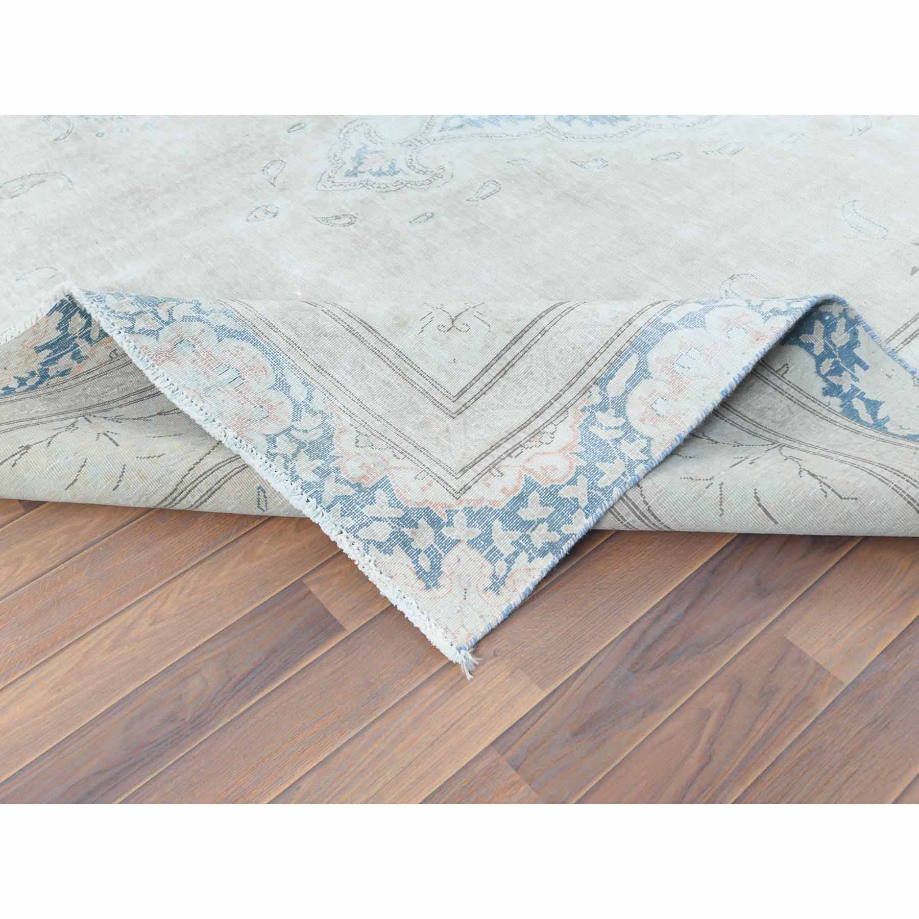 Overdyed-Vintage-Hand-Knotted-Rug-308540