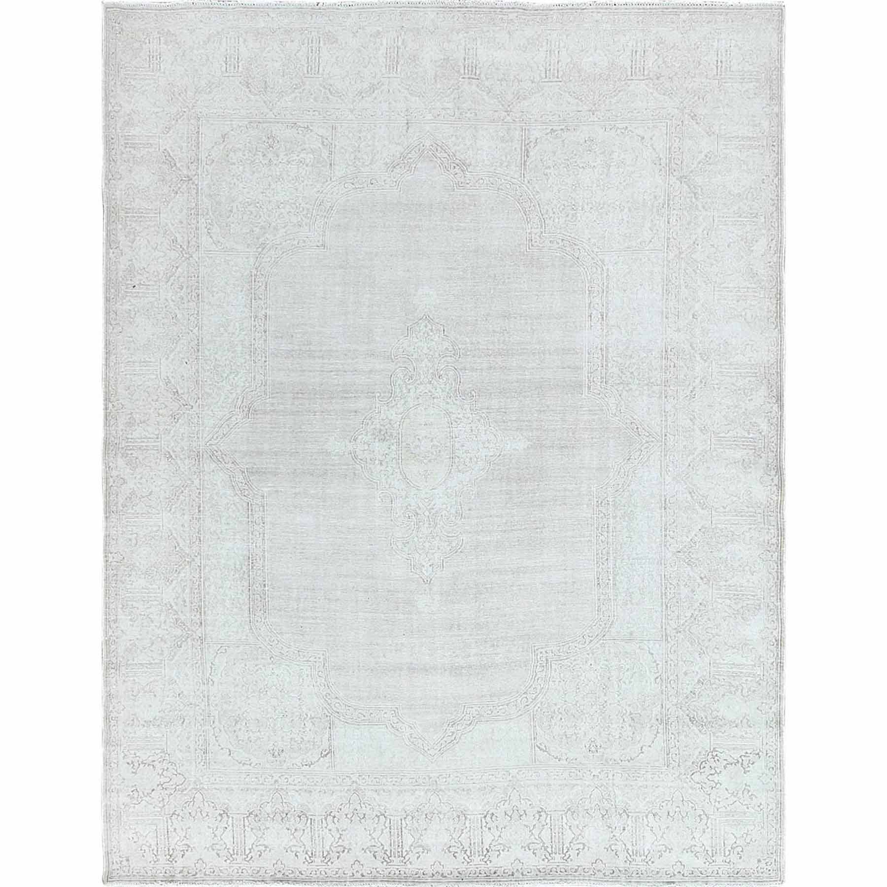 Overdyed-Vintage-Hand-Knotted-Rug-308965