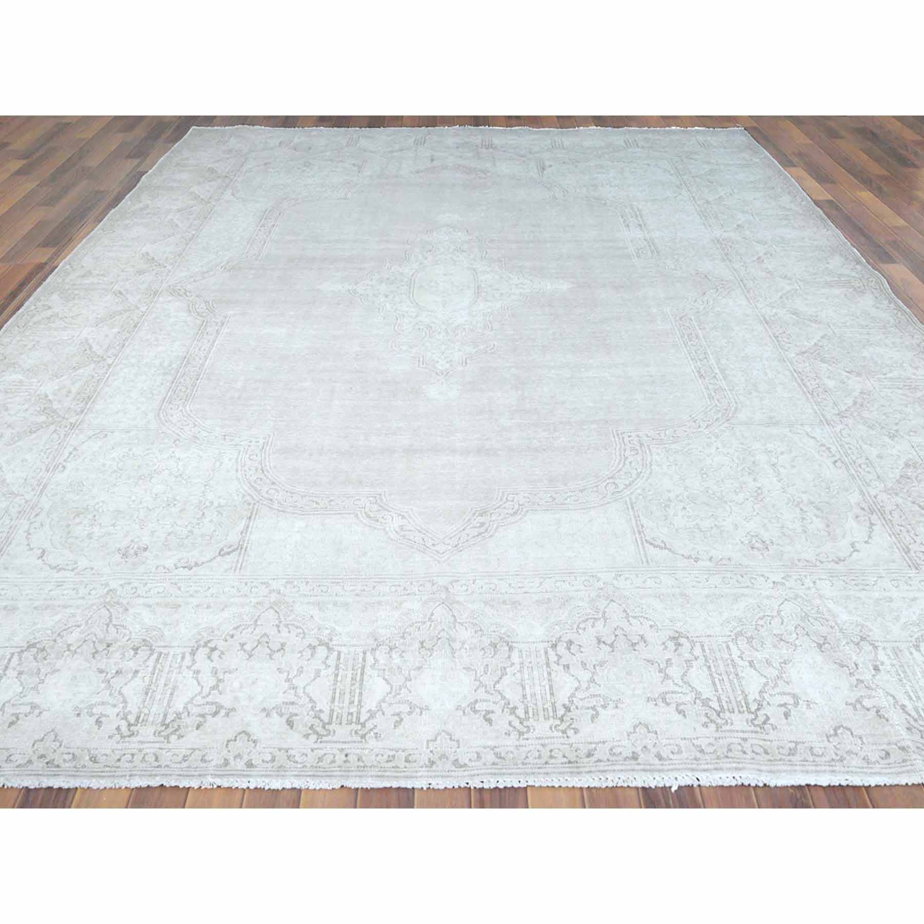 Overdyed-Vintage-Hand-Knotted-Rug-308965