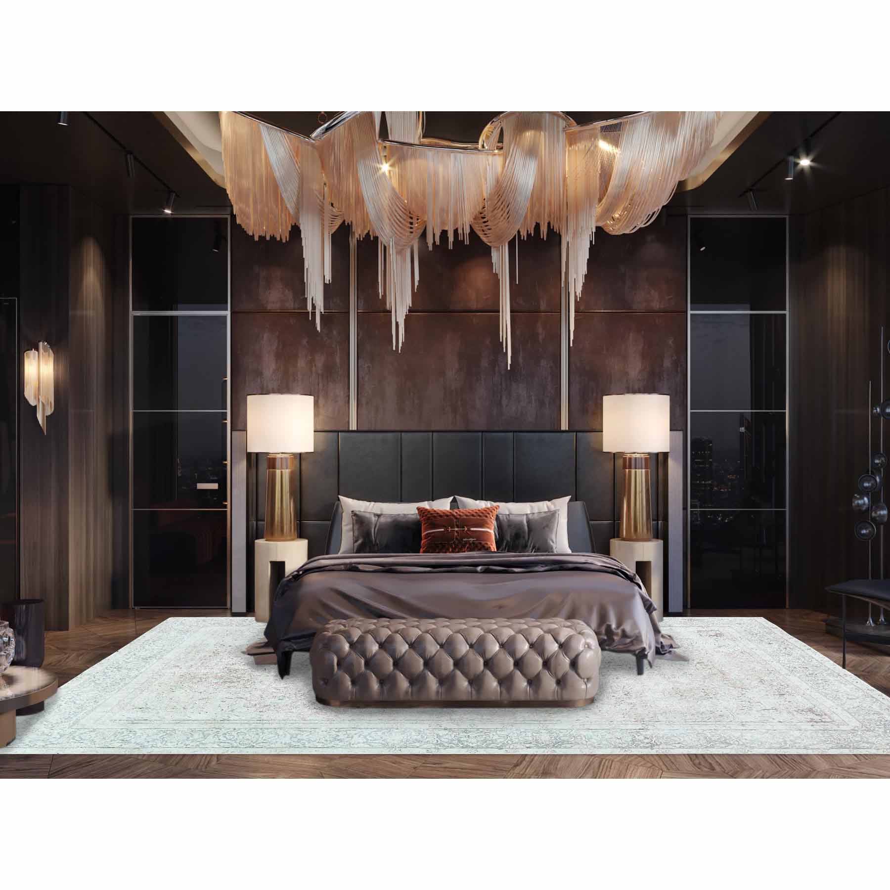 Overdyed-Vintage-Hand-Knotted-Rug-308975