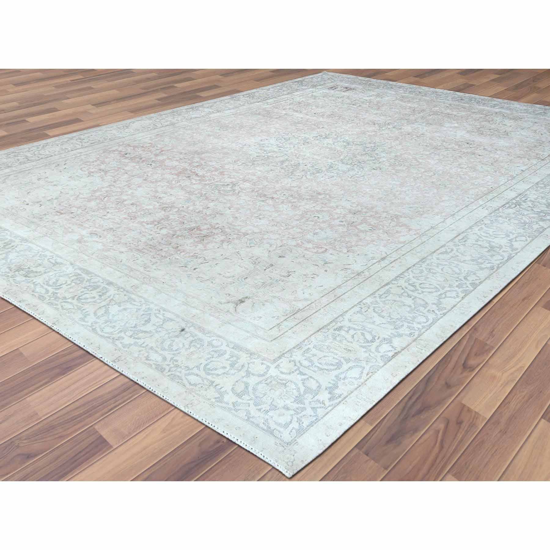 Overdyed-Vintage-Hand-Knotted-Rug-308975