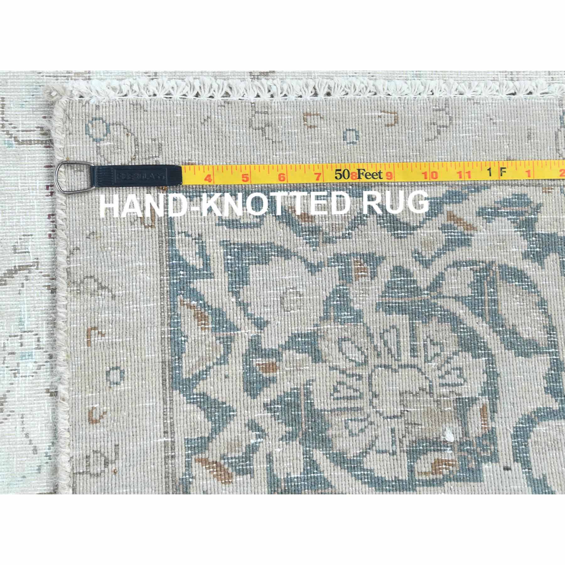 Overdyed-Vintage-Hand-Knotted-Rug-308975