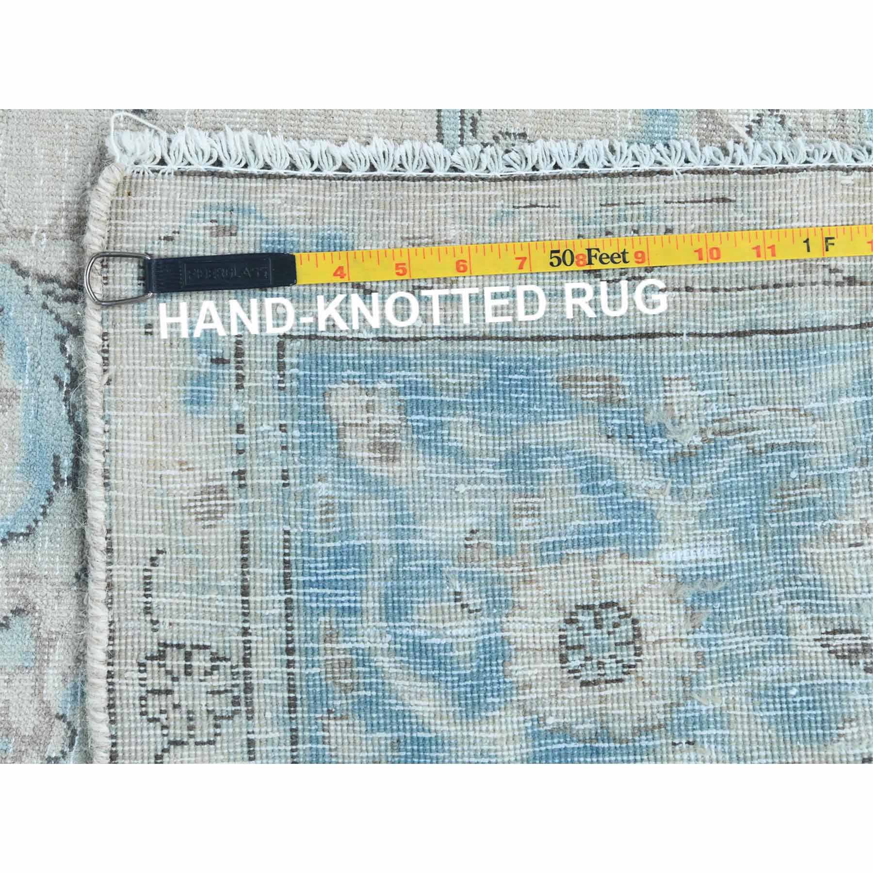 Overdyed-Vintage-Hand-Knotted-Rug-308995