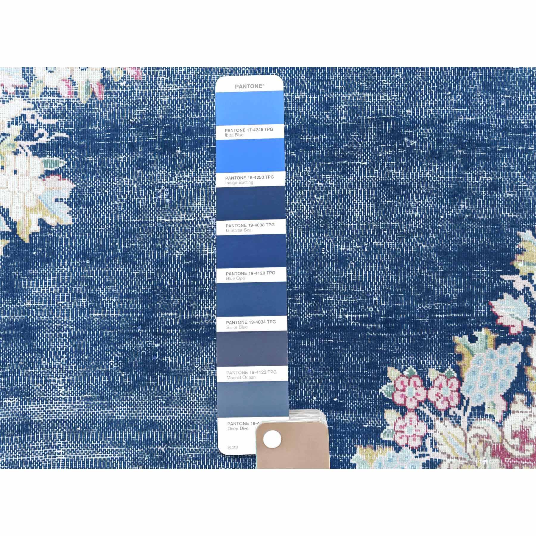 Overdyed-Vintage-Hand-Knotted-Rug-309005