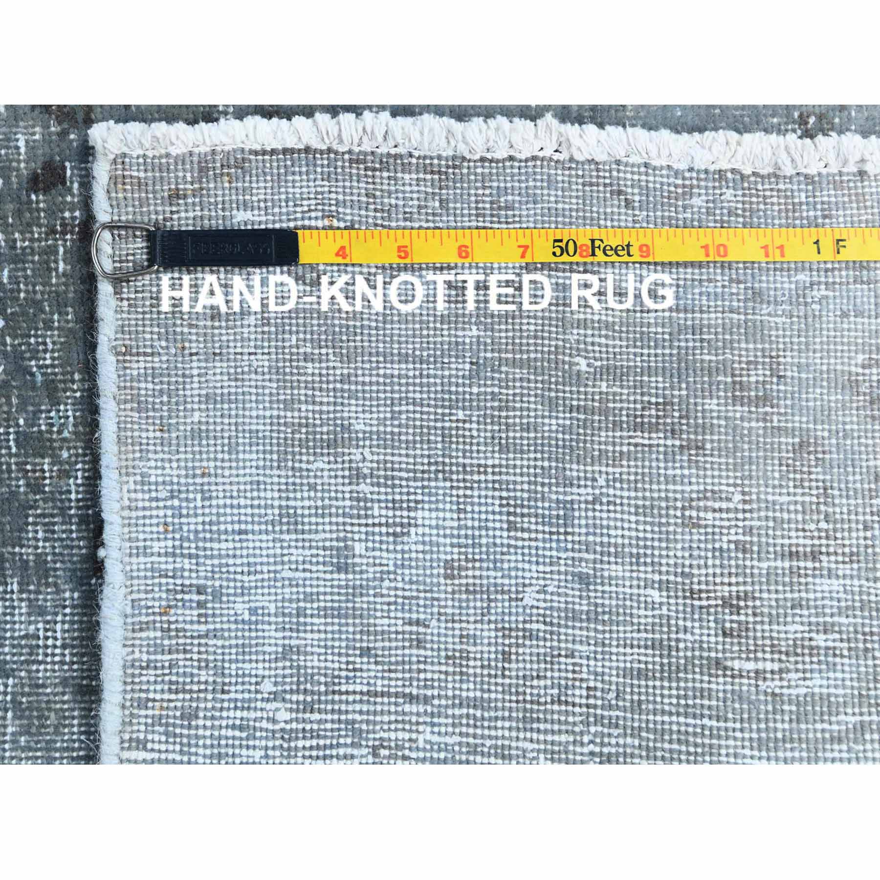 Overdyed-Vintage-Hand-Knotted-Rug-309255