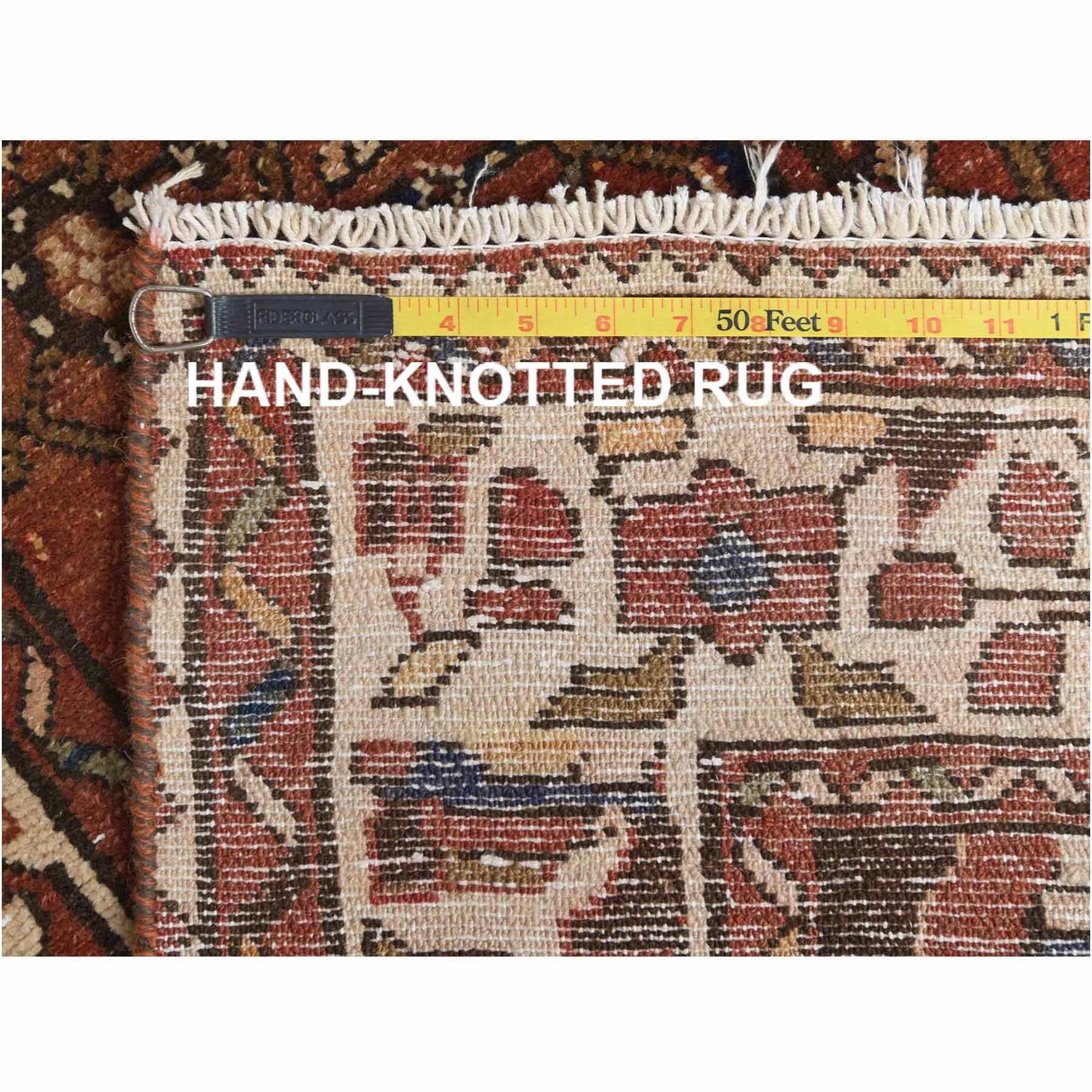 Overdyed-Vintage-Hand-Knotted-Rug-309290