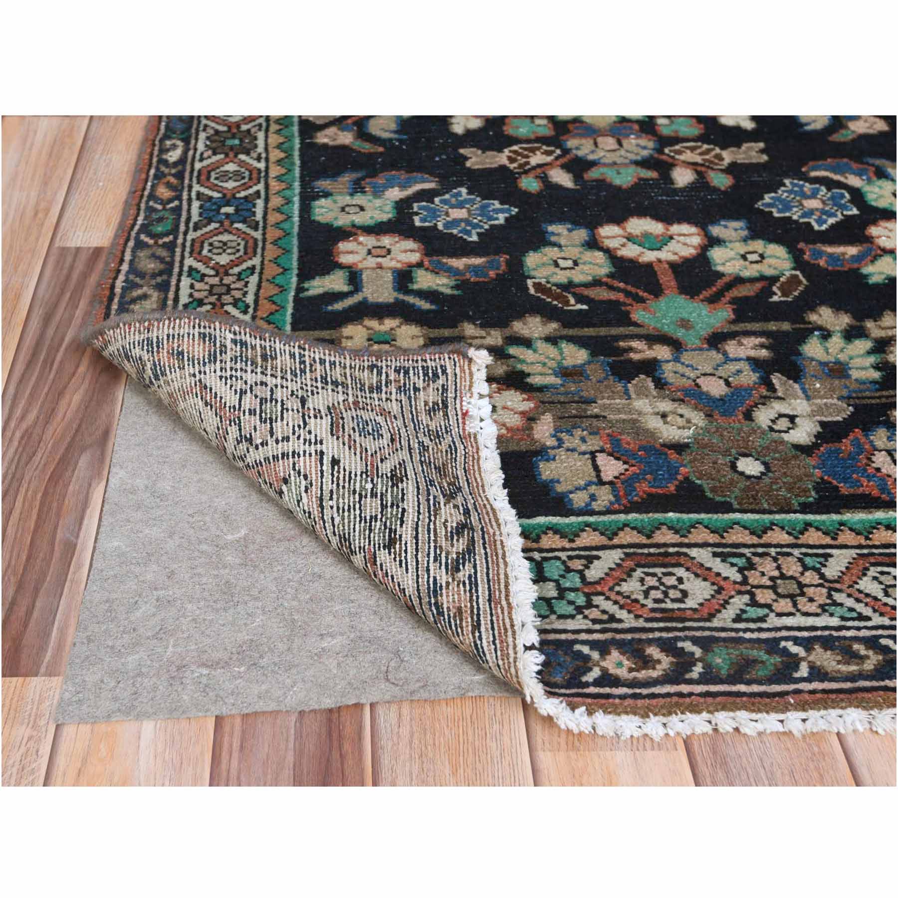 Overdyed-Vintage-Hand-Knotted-Rug-309305