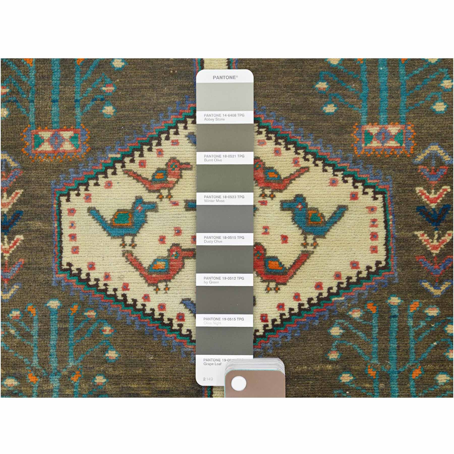 Overdyed-Vintage-Hand-Knotted-Rug-309325