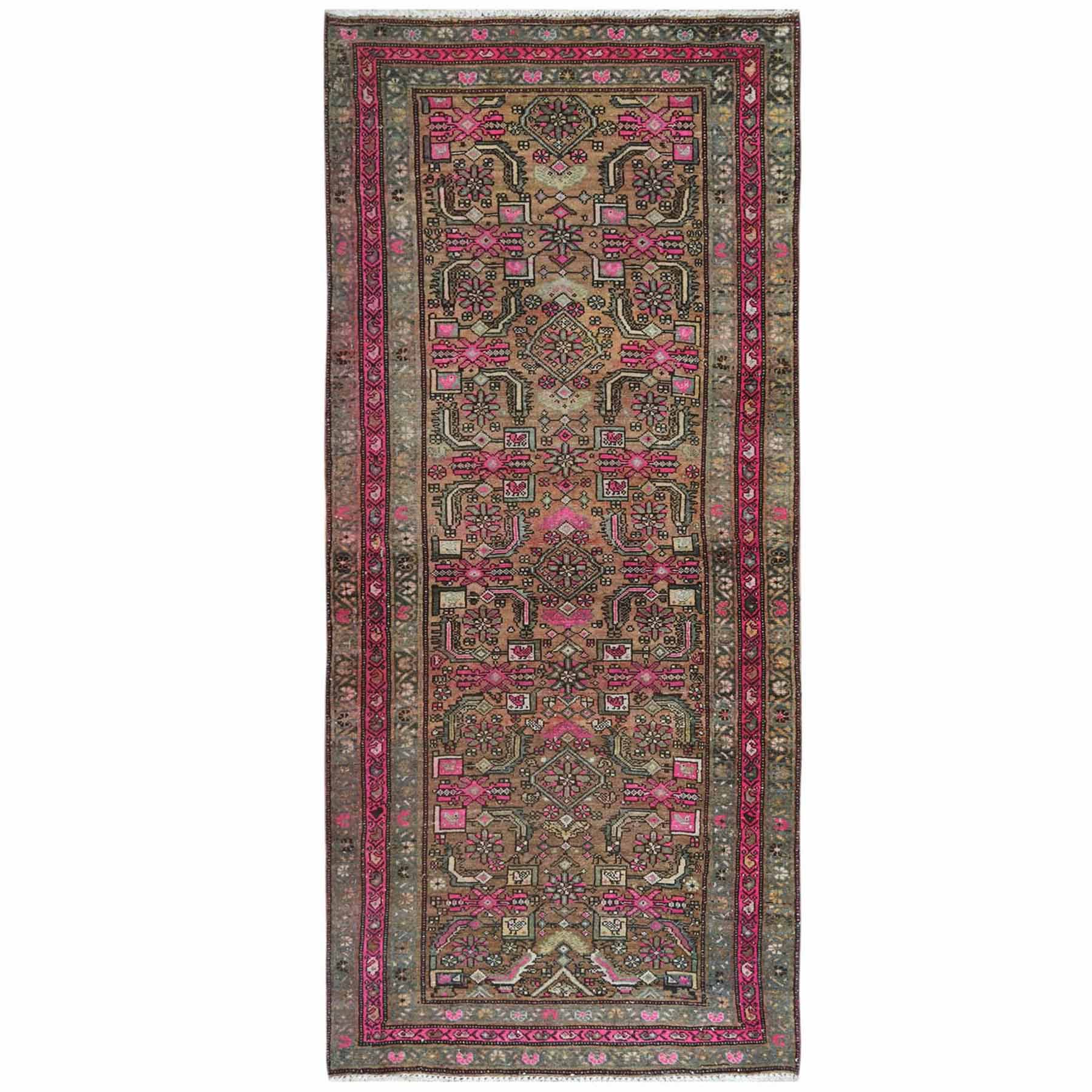 Overdyed-Vintage-Hand-Knotted-Rug-309345