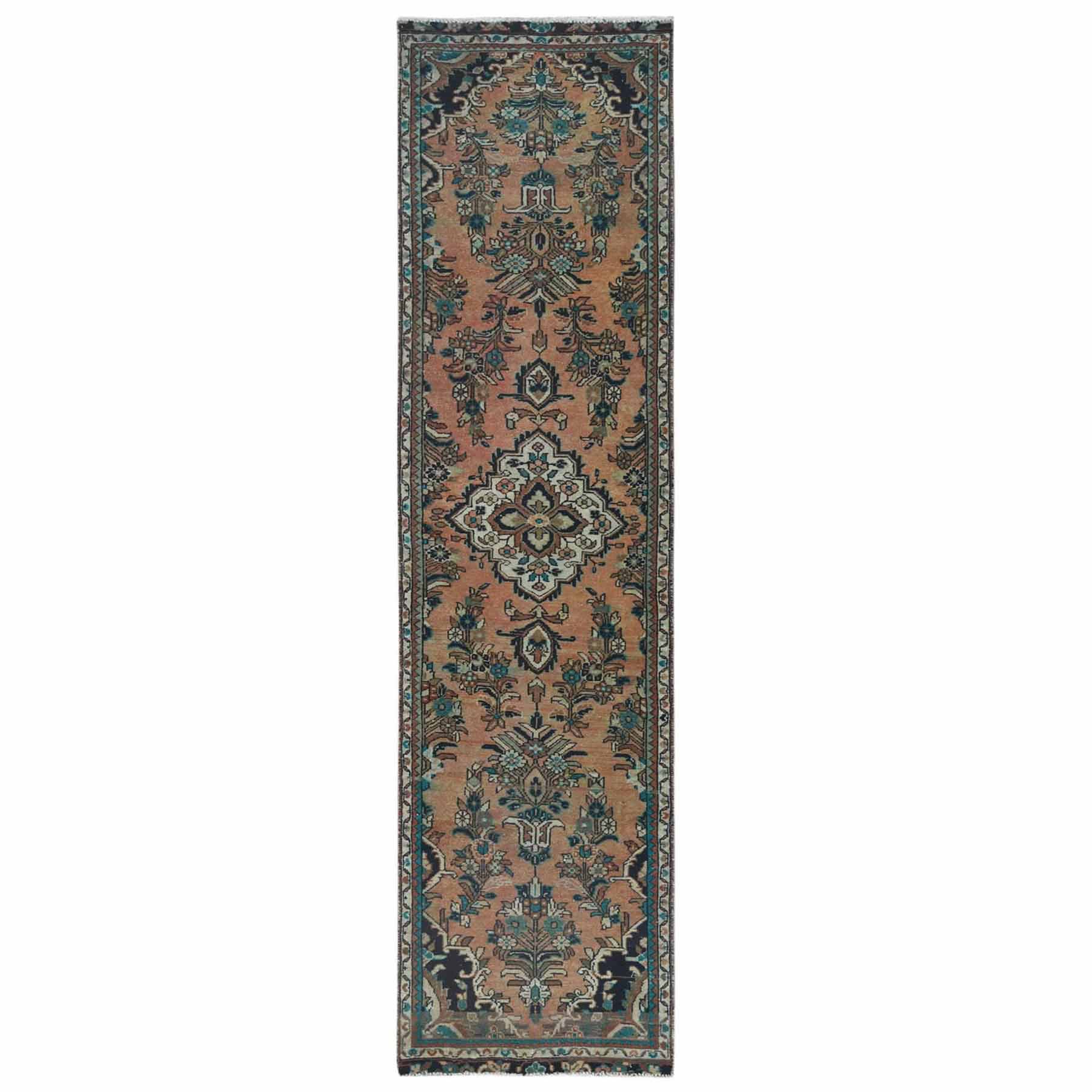 Overdyed-Vintage-Hand-Knotted-Rug-309355