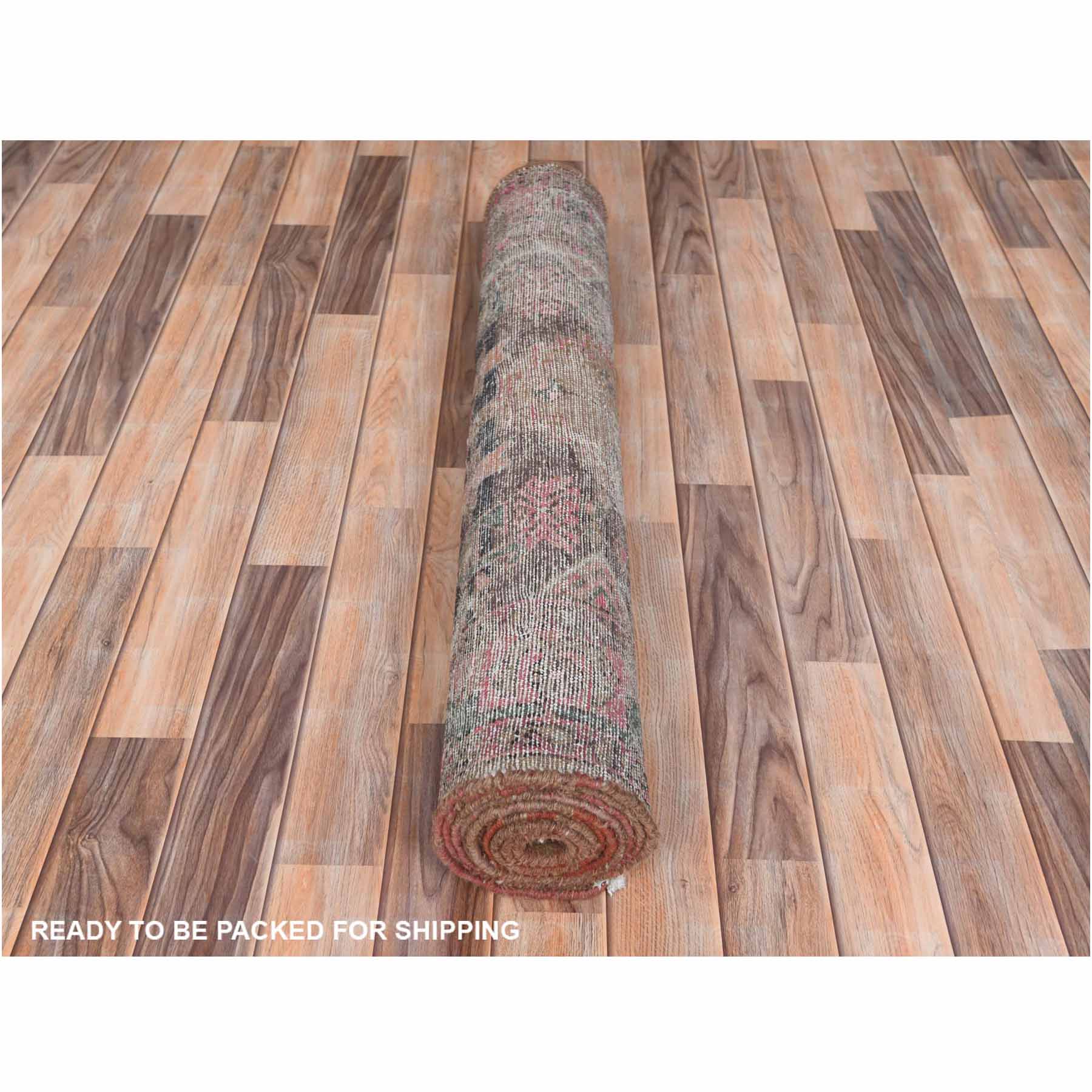 Overdyed-Vintage-Hand-Knotted-Rug-309395