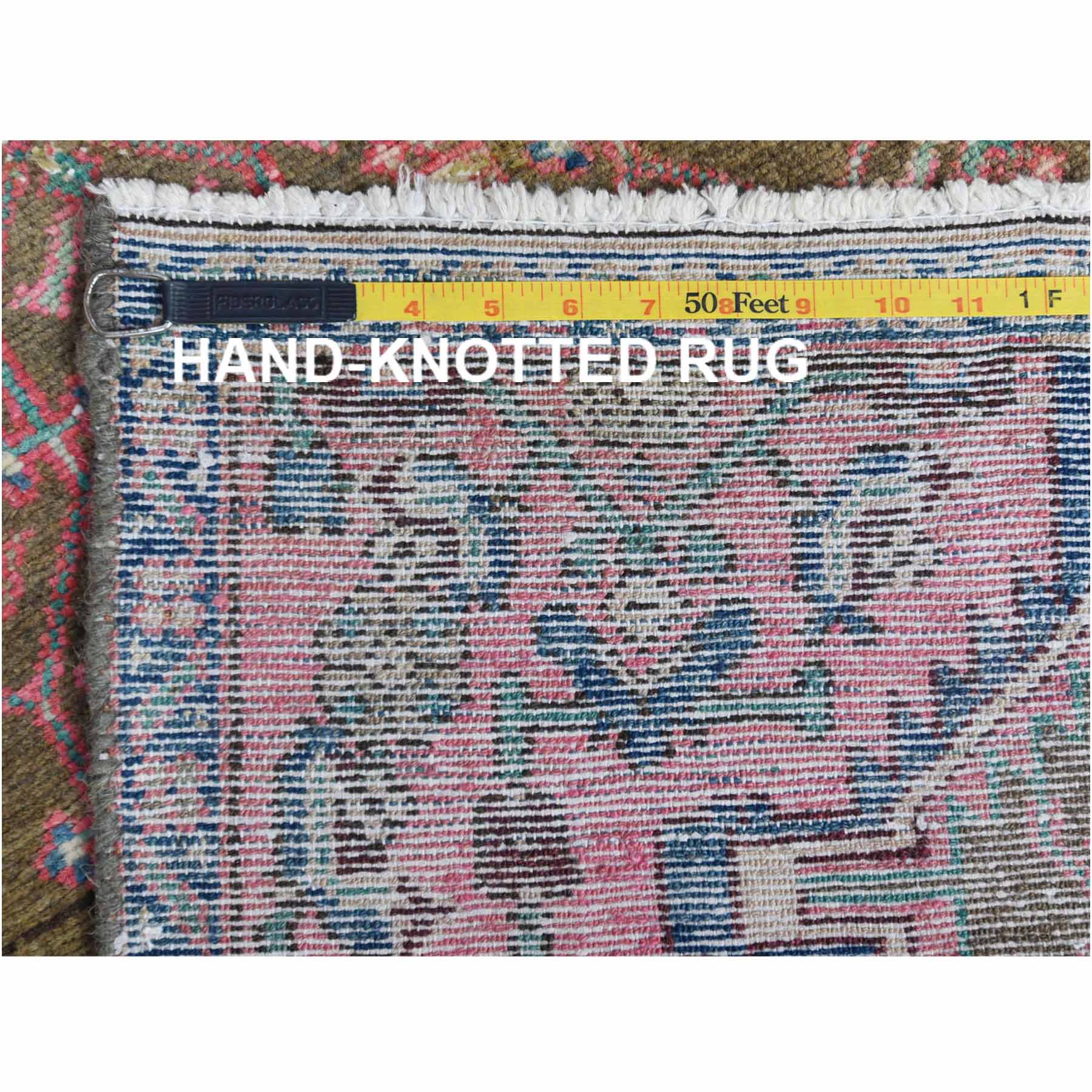 Overdyed-Vintage-Hand-Knotted-Rug-309420