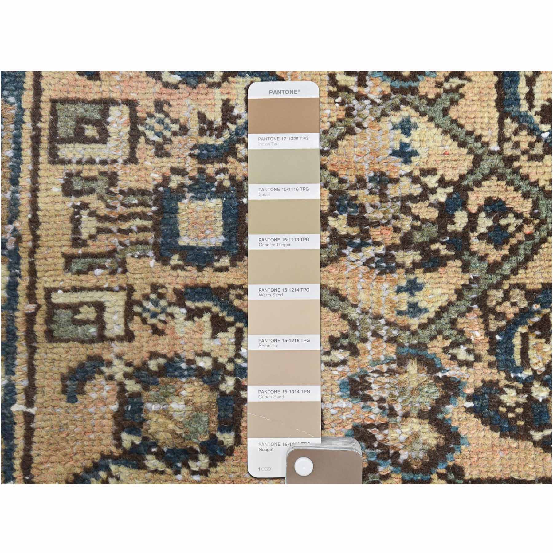 Overdyed-Vintage-Hand-Knotted-Rug-309450