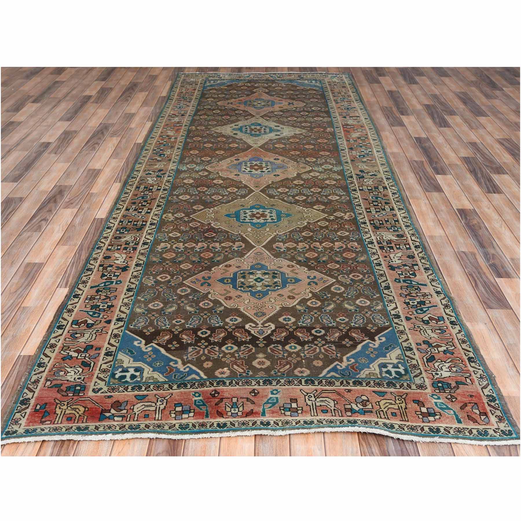Overdyed-Vintage-Hand-Knotted-Rug-309490