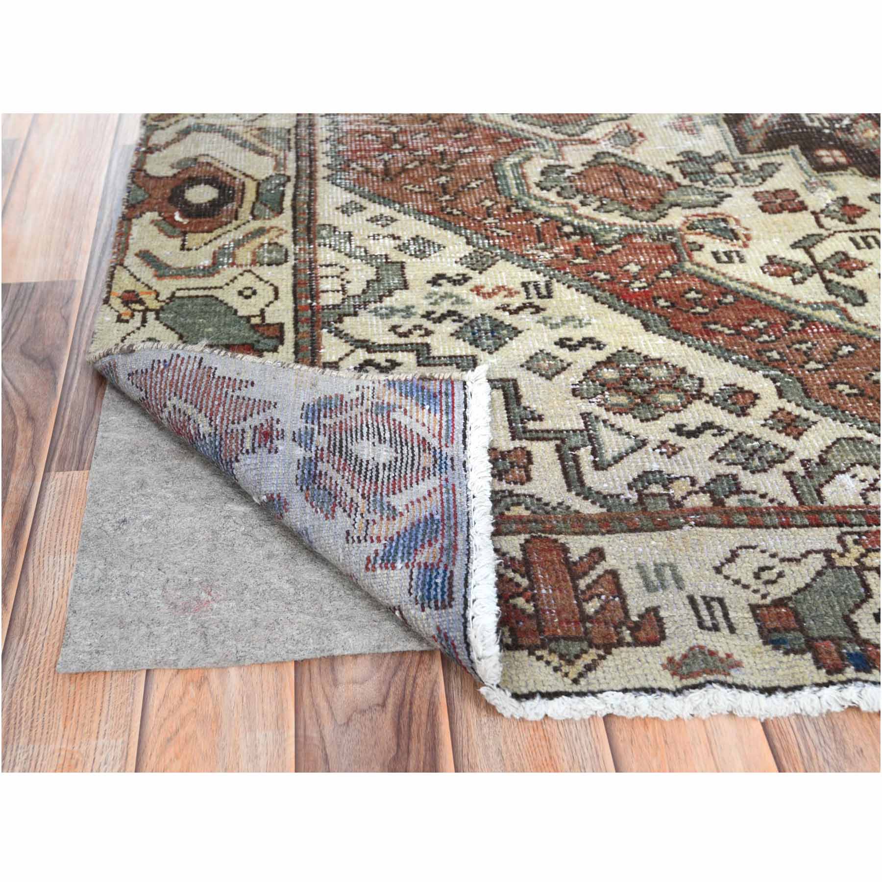 Overdyed-Vintage-Hand-Knotted-Rug-309555