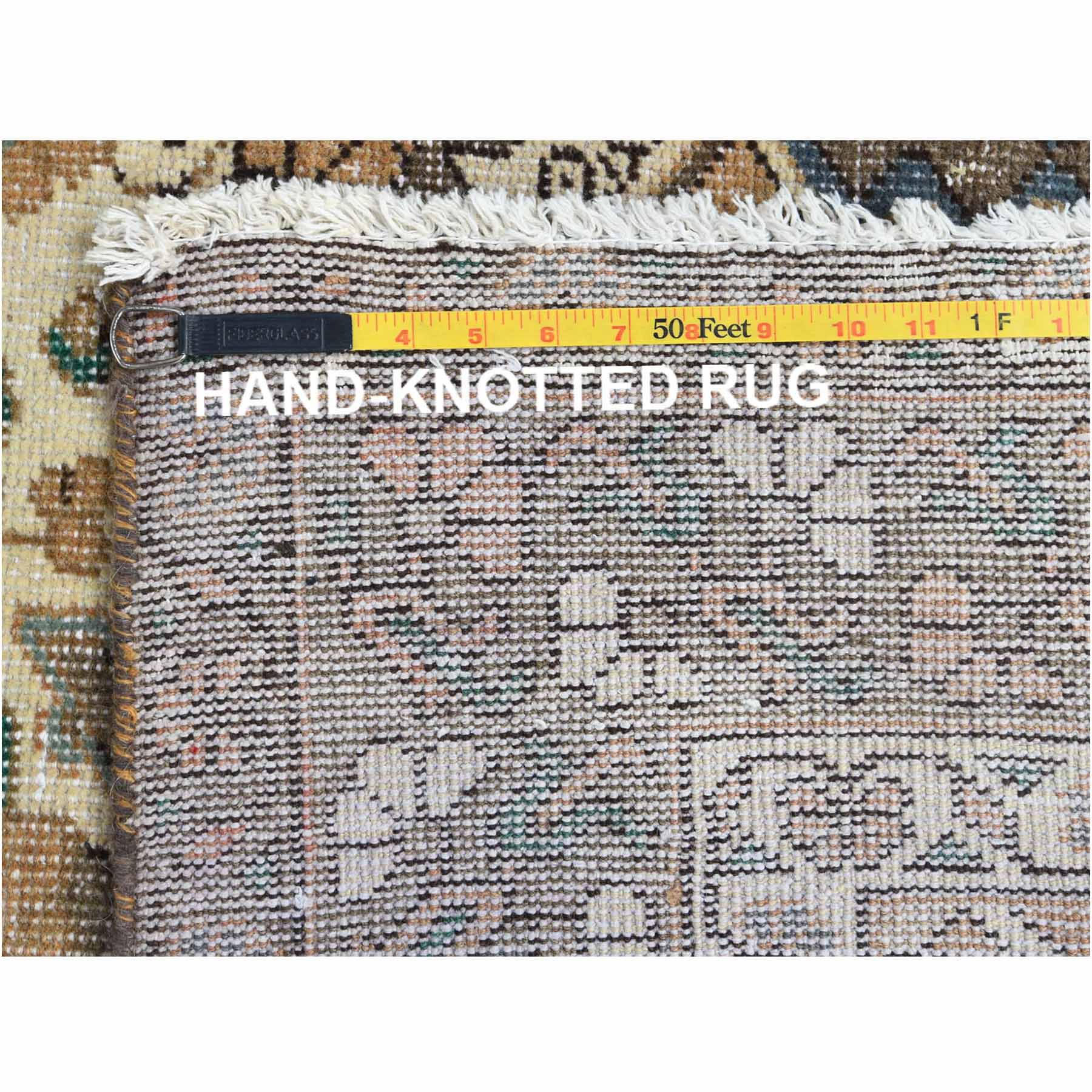 Overdyed-Vintage-Hand-Knotted-Rug-309605