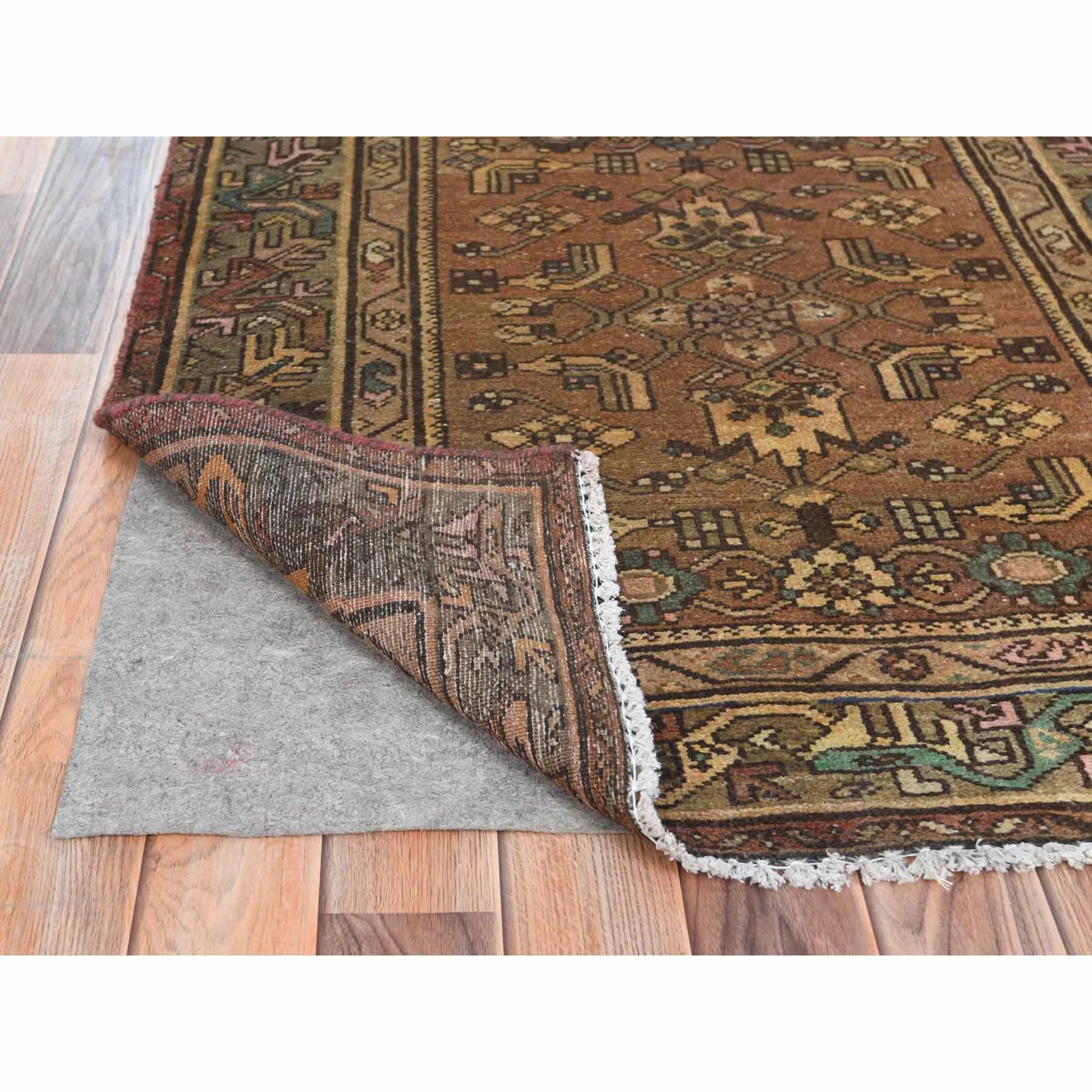 Overdyed-Vintage-Hand-Knotted-Rug-309695