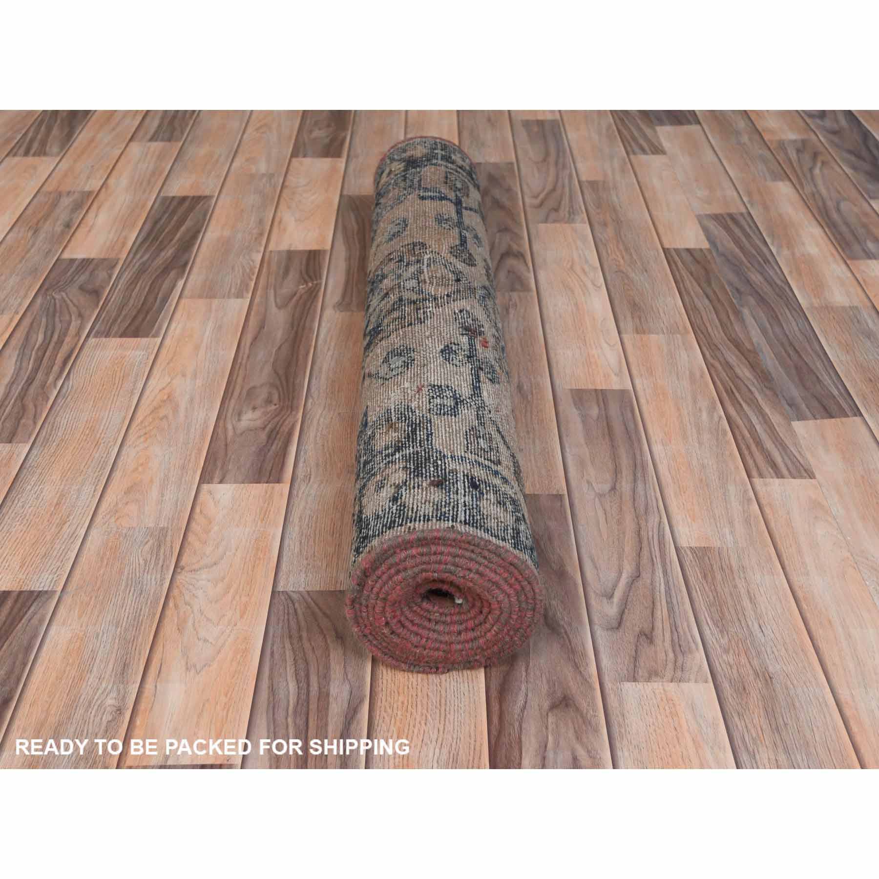 Overdyed-Vintage-Hand-Knotted-Rug-309700