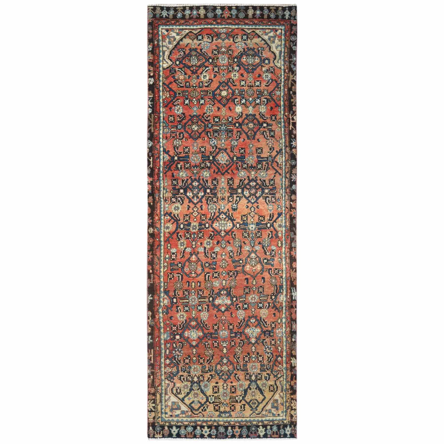 Overdyed-Vintage-Hand-Knotted-Rug-309710