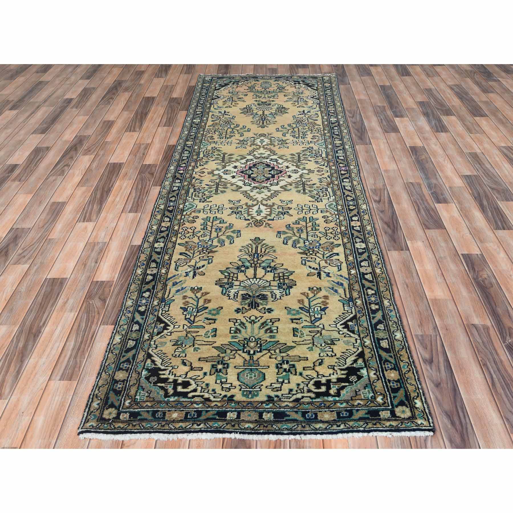 Overdyed-Vintage-Hand-Knotted-Rug-309720