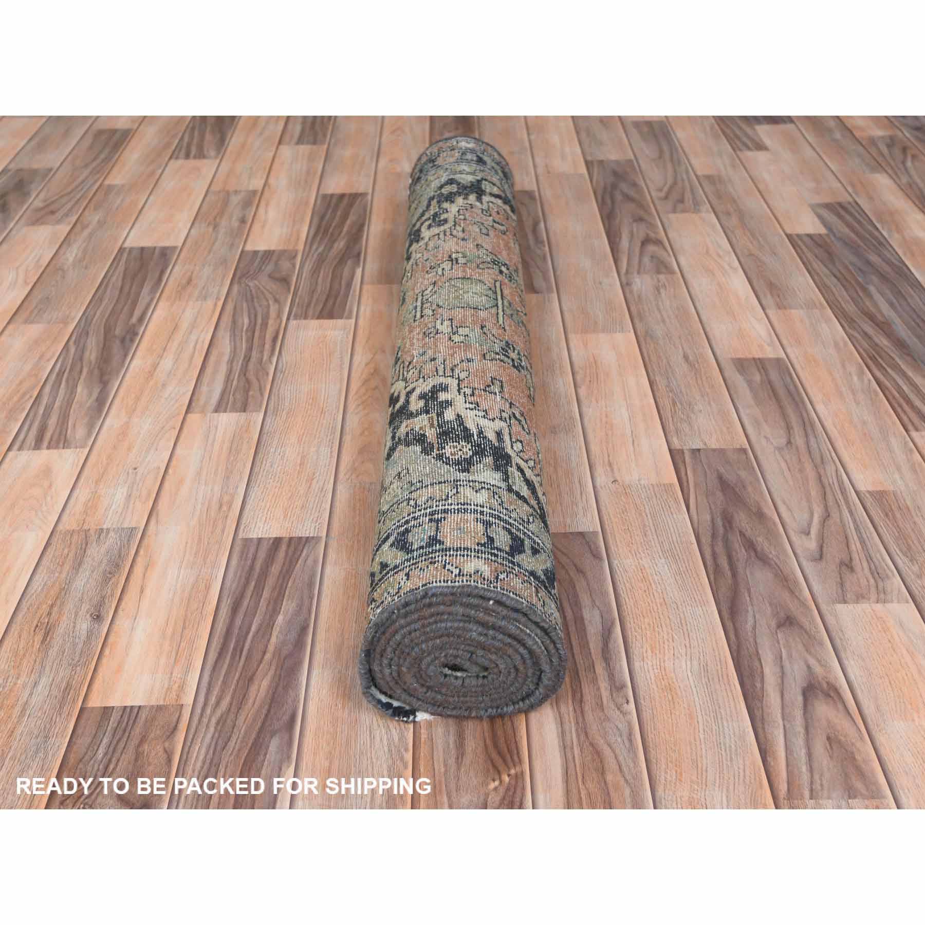 Overdyed-Vintage-Hand-Knotted-Rug-309720