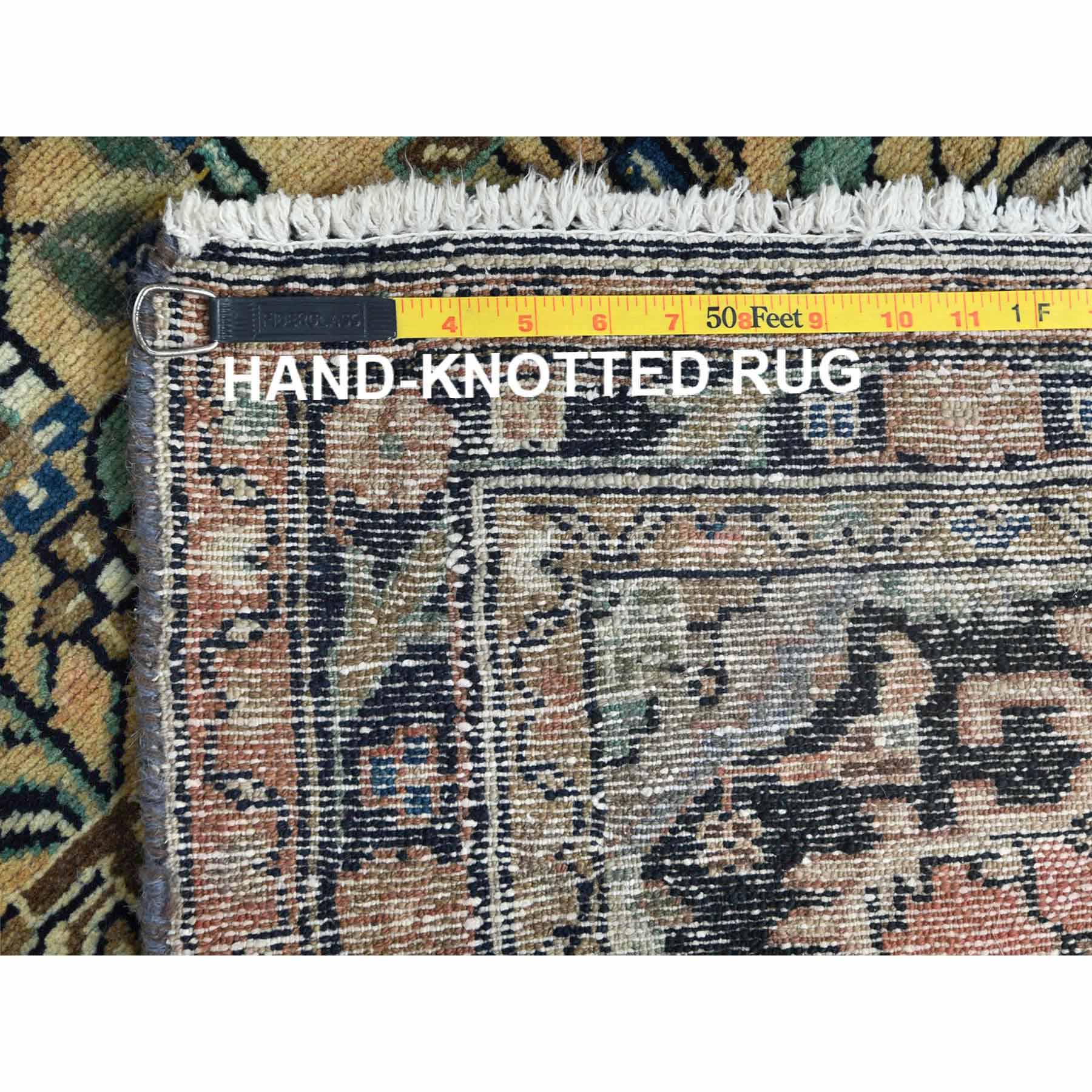 Overdyed-Vintage-Hand-Knotted-Rug-309720