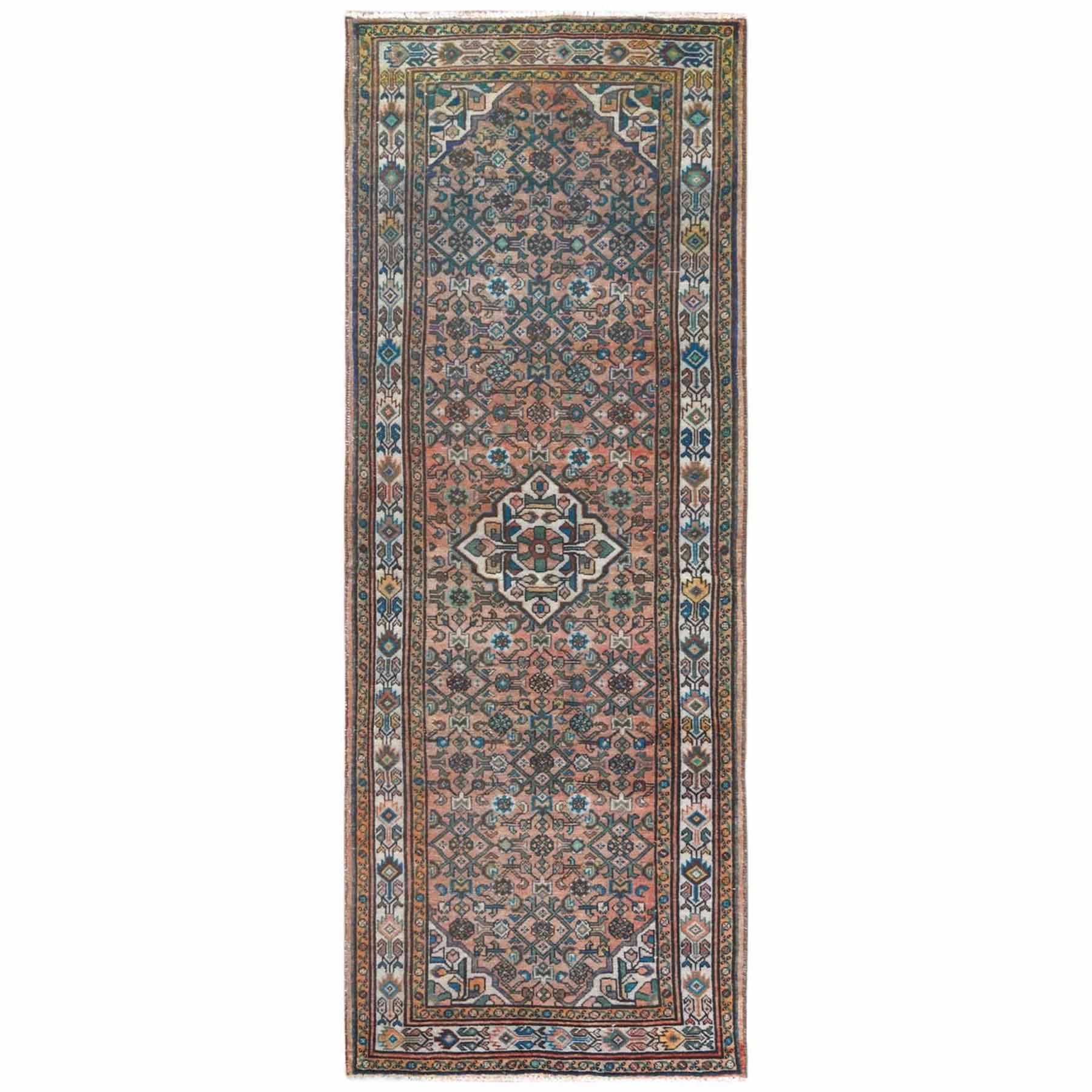 Overdyed-Vintage-Hand-Knotted-Rug-309730