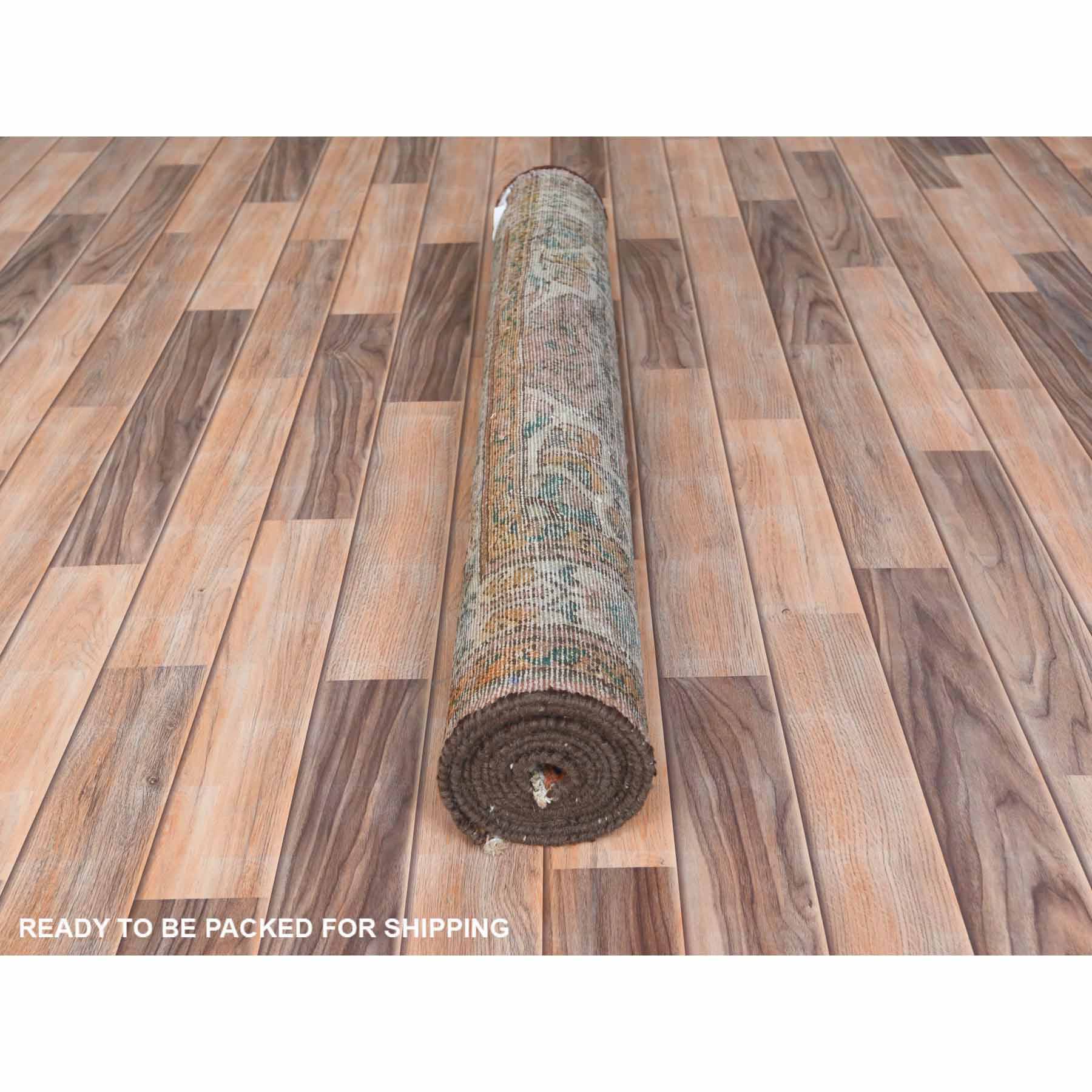 Overdyed-Vintage-Hand-Knotted-Rug-309730