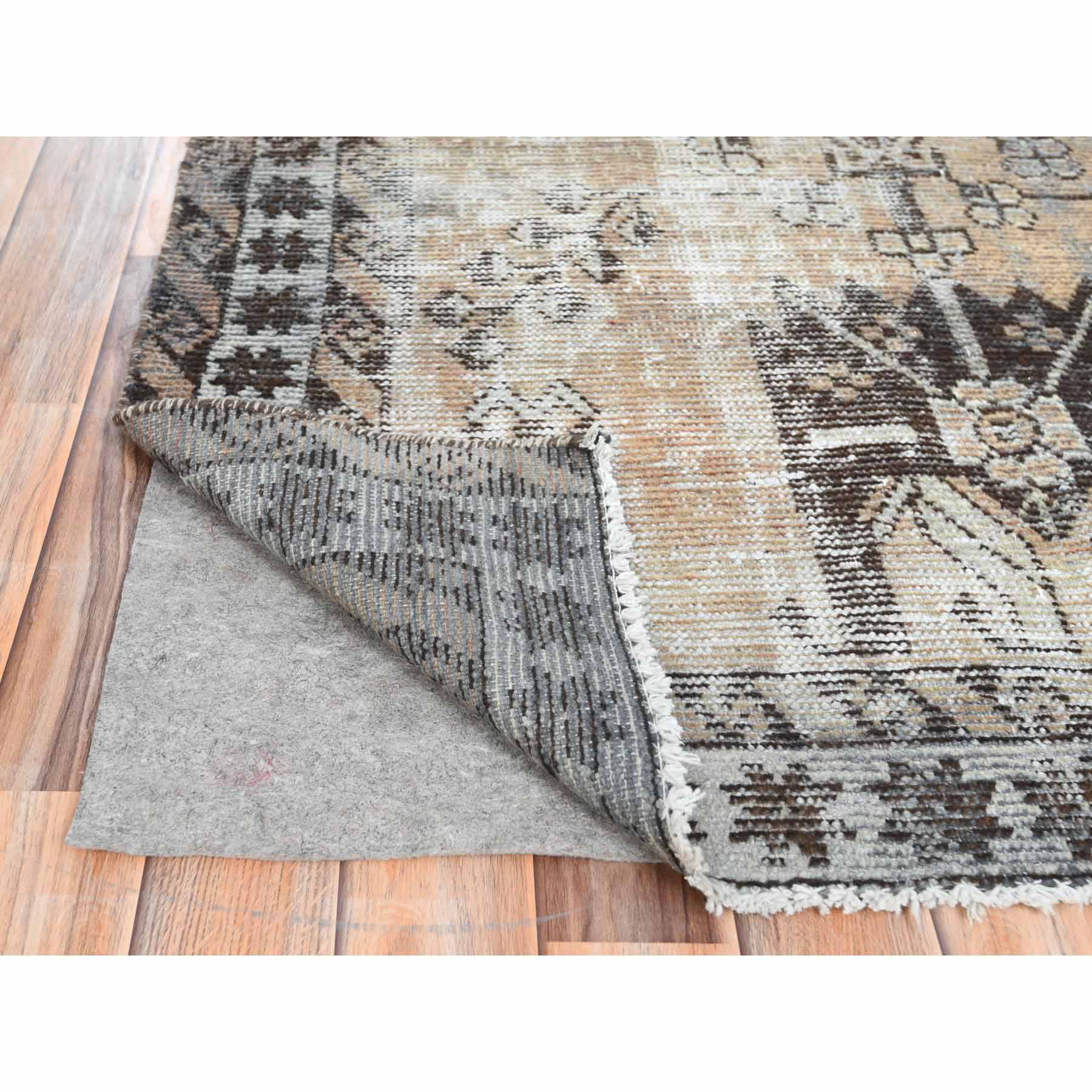 Overdyed-Vintage-Hand-Knotted-Rug-309755