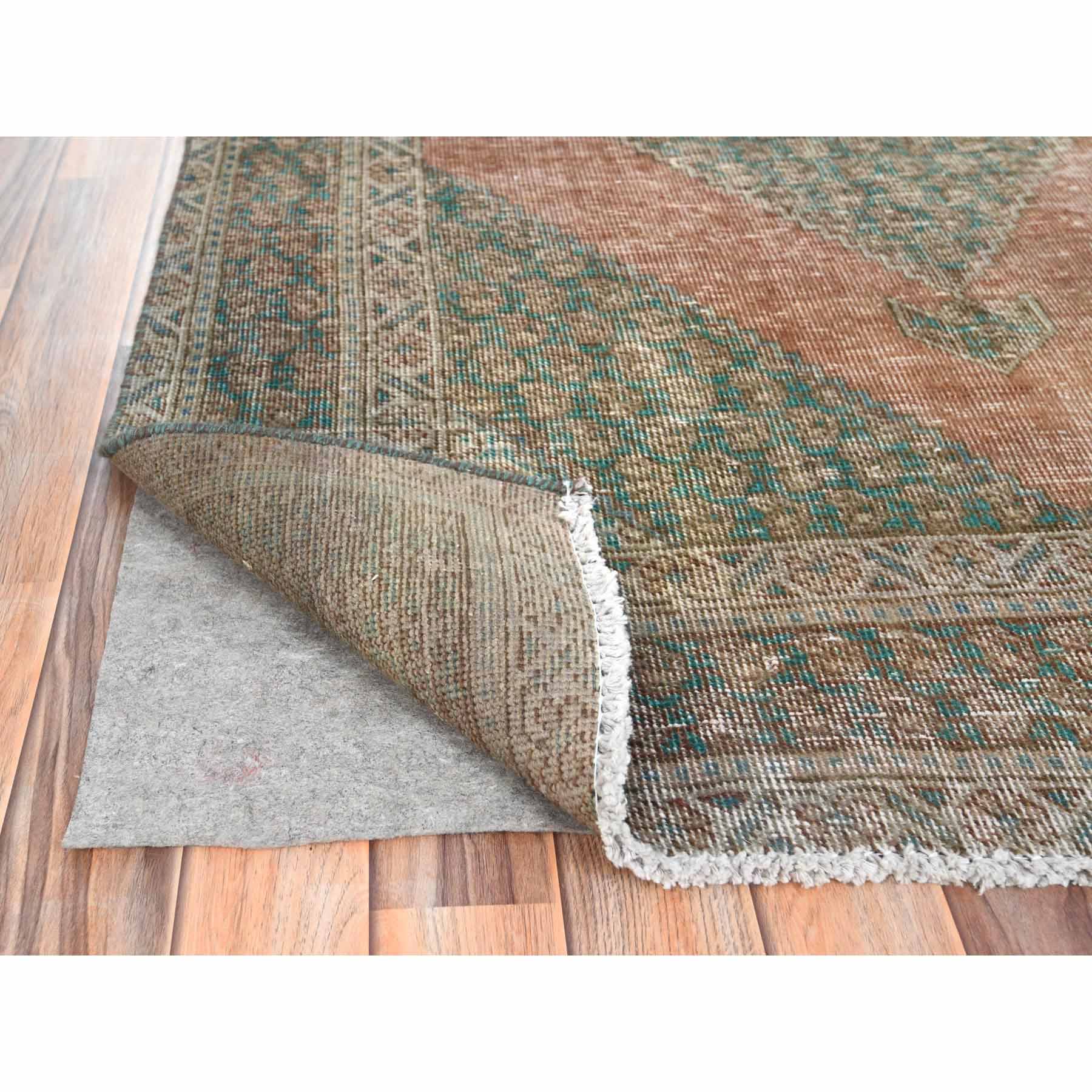 Overdyed-Vintage-Hand-Knotted-Rug-309765