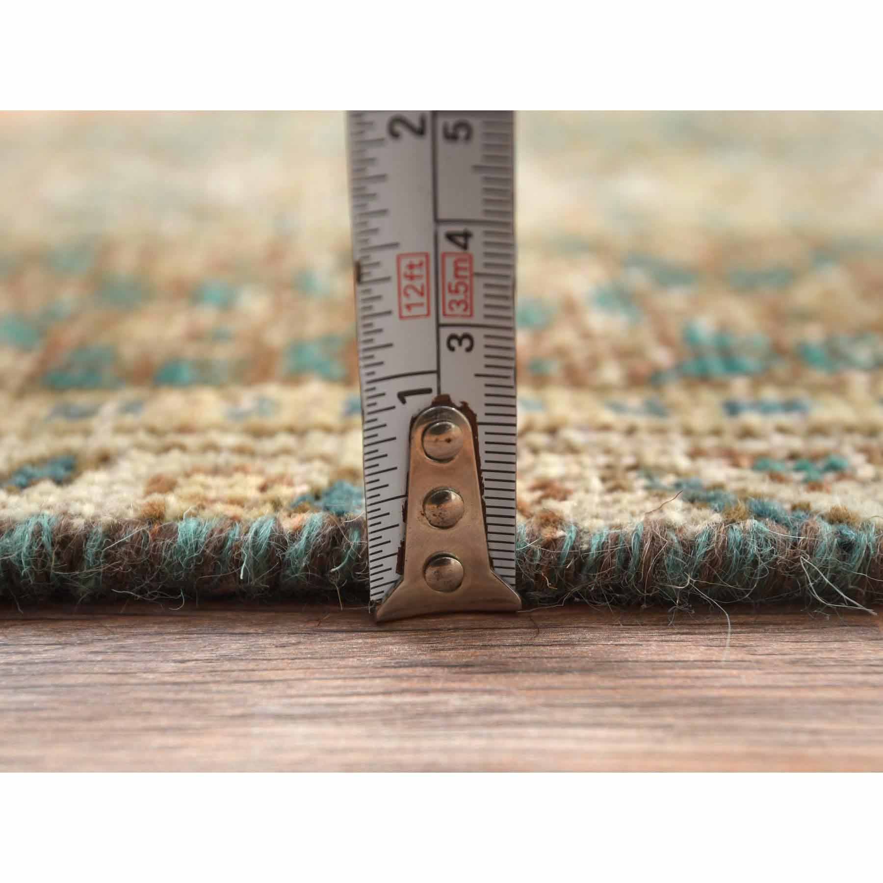 Overdyed-Vintage-Hand-Knotted-Rug-309765