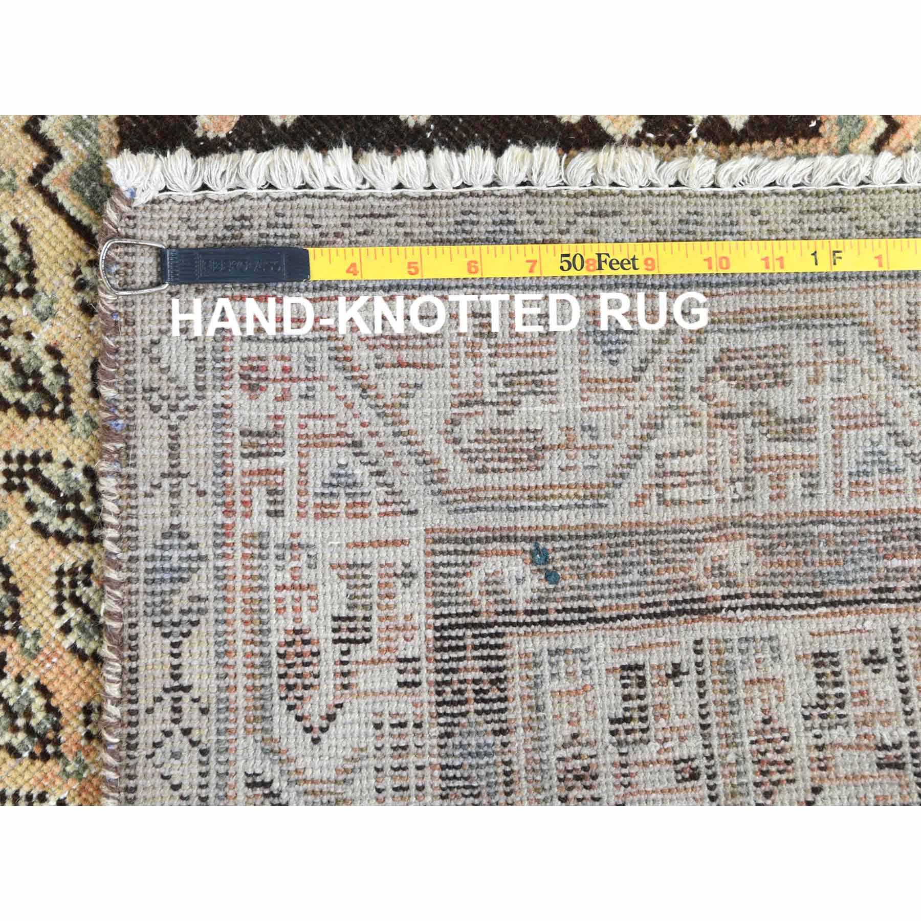 Overdyed-Vintage-Hand-Knotted-Rug-309775