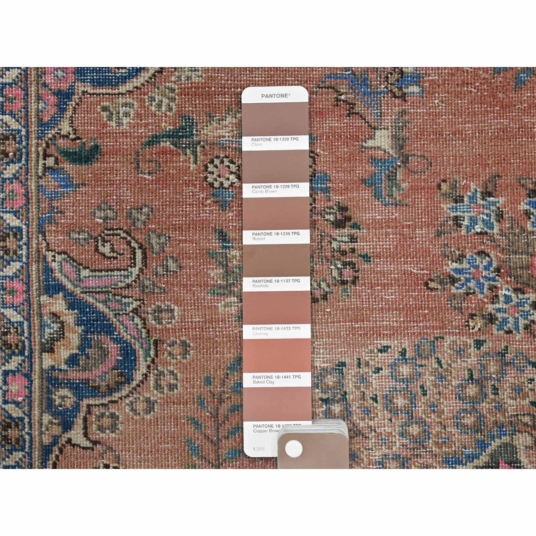 Overdyed-Vintage-Hand-Knotted-Rug-309865