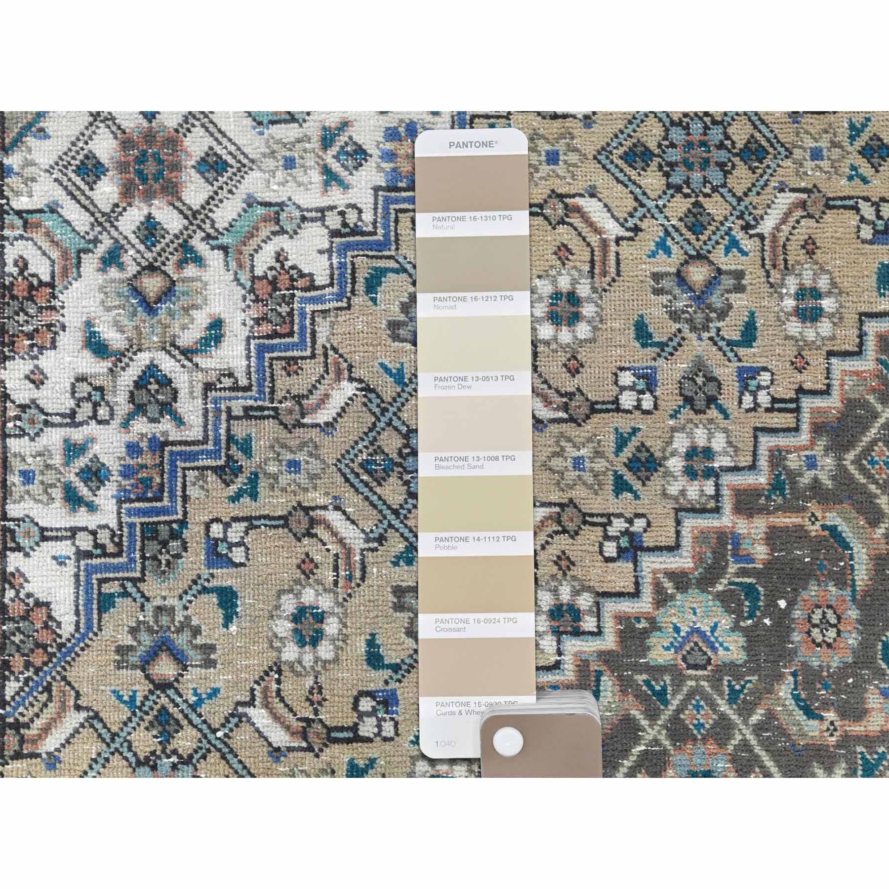 Overdyed-Vintage-Hand-Knotted-Rug-309945