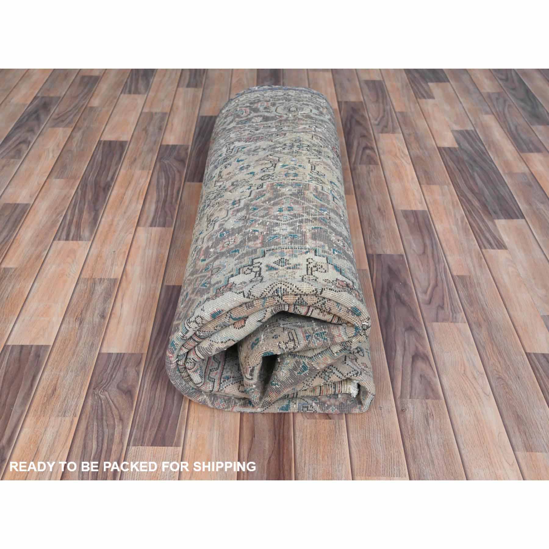 Overdyed-Vintage-Hand-Knotted-Rug-309945