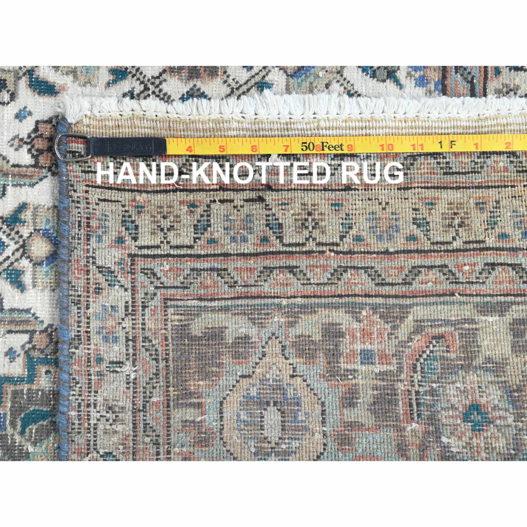 Overdyed-Vintage-Hand-Knotted-Rug-309945