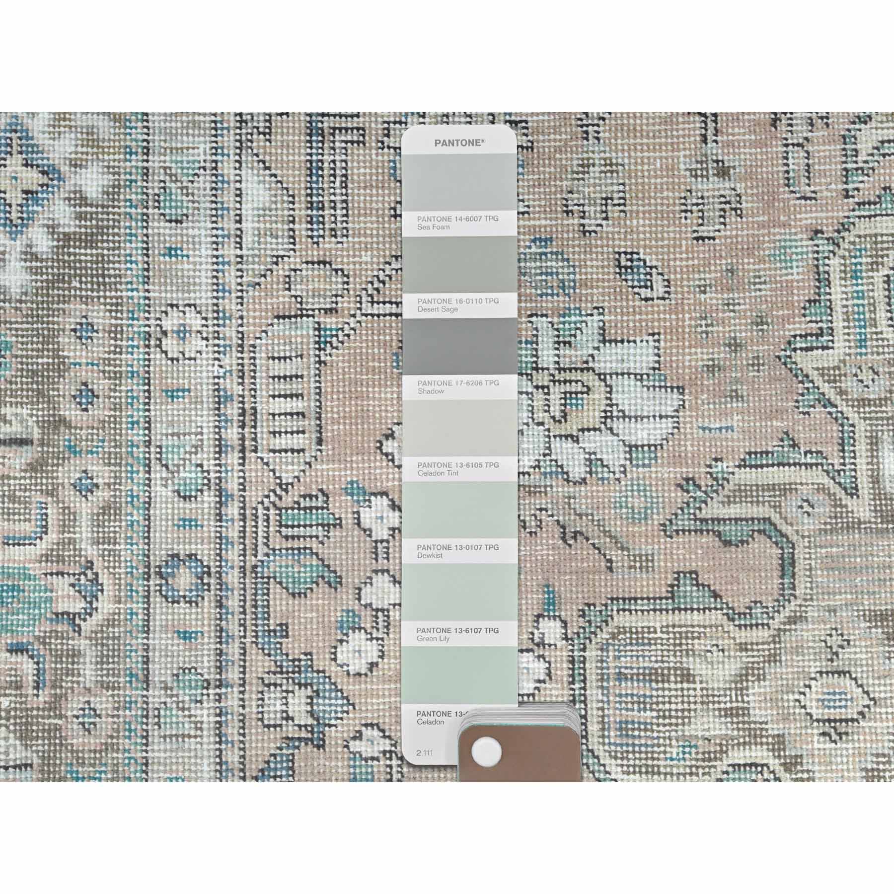 Overdyed-Vintage-Hand-Knotted-Rug-309955