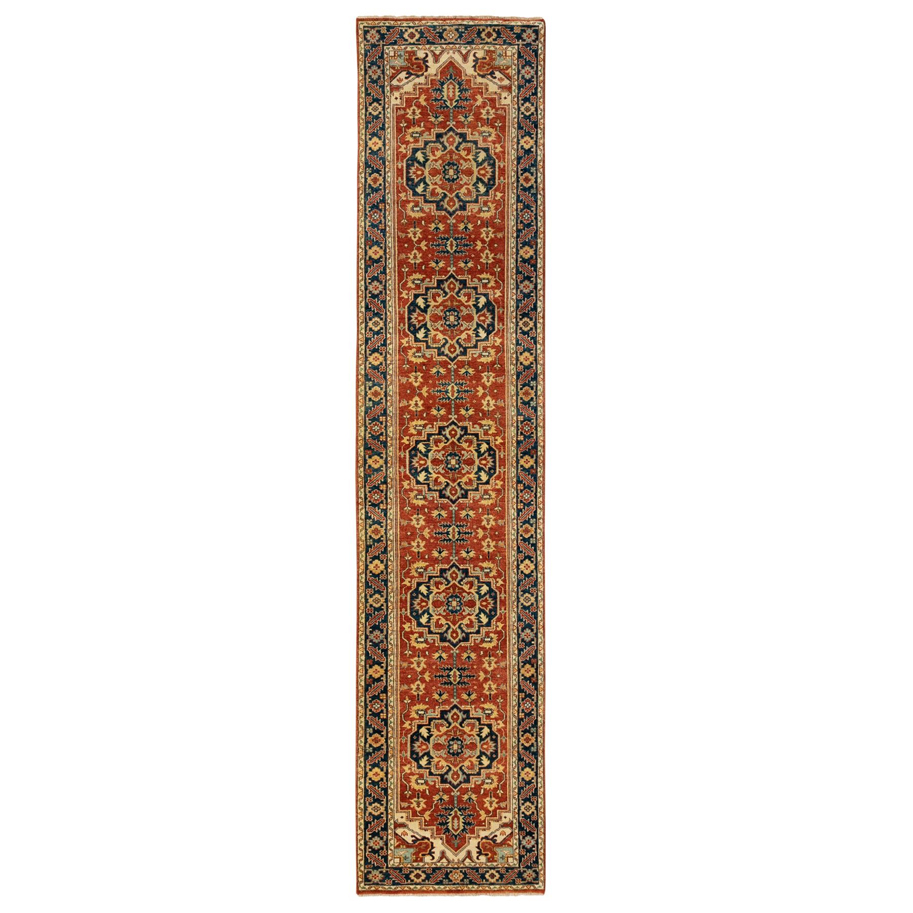 Heriz-Hand-Knotted-Rug-310055