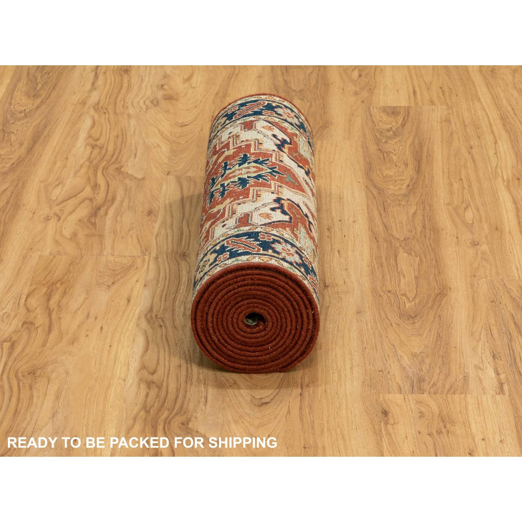 Heriz-Hand-Knotted-Rug-310055