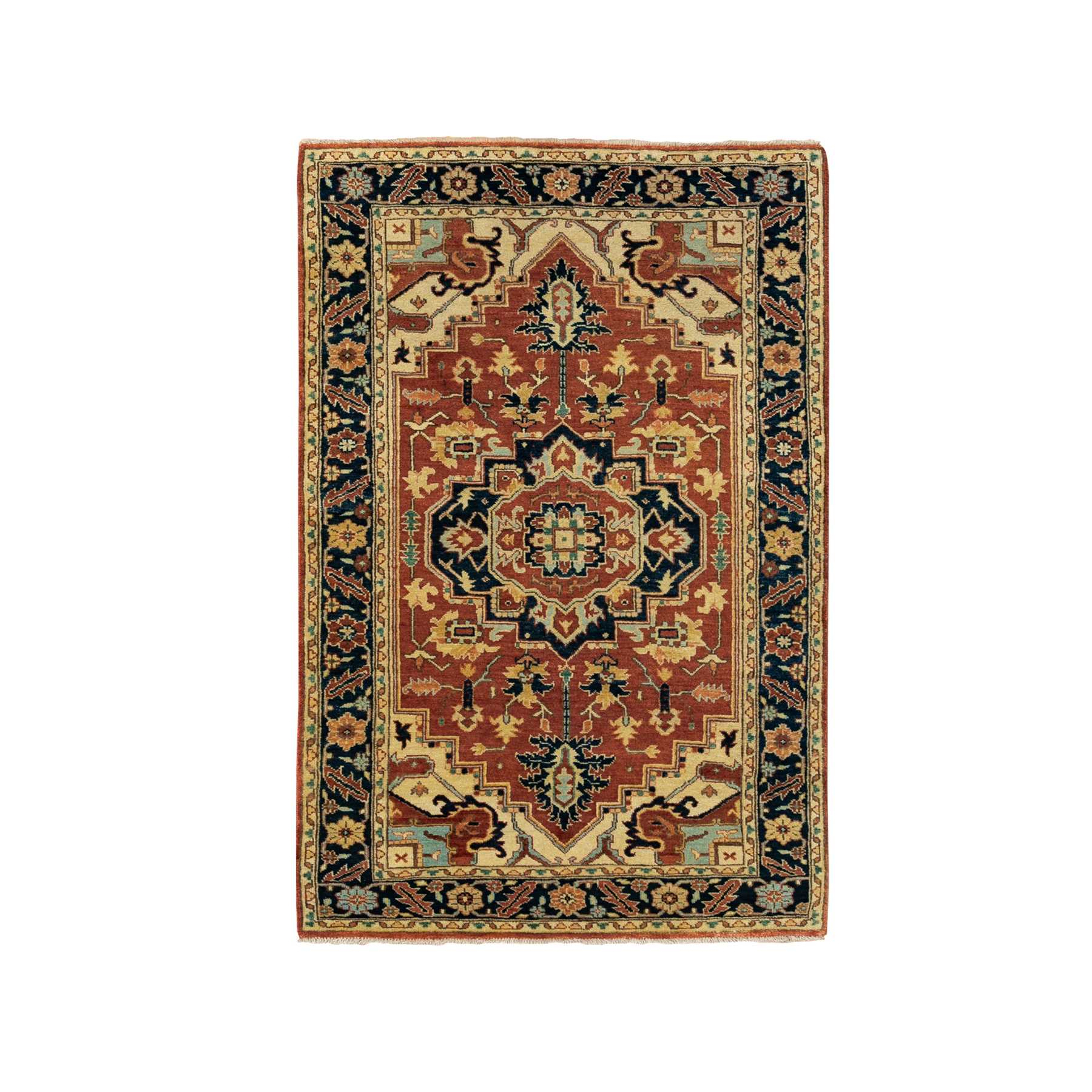 Heriz-Hand-Knotted-Rug-310090