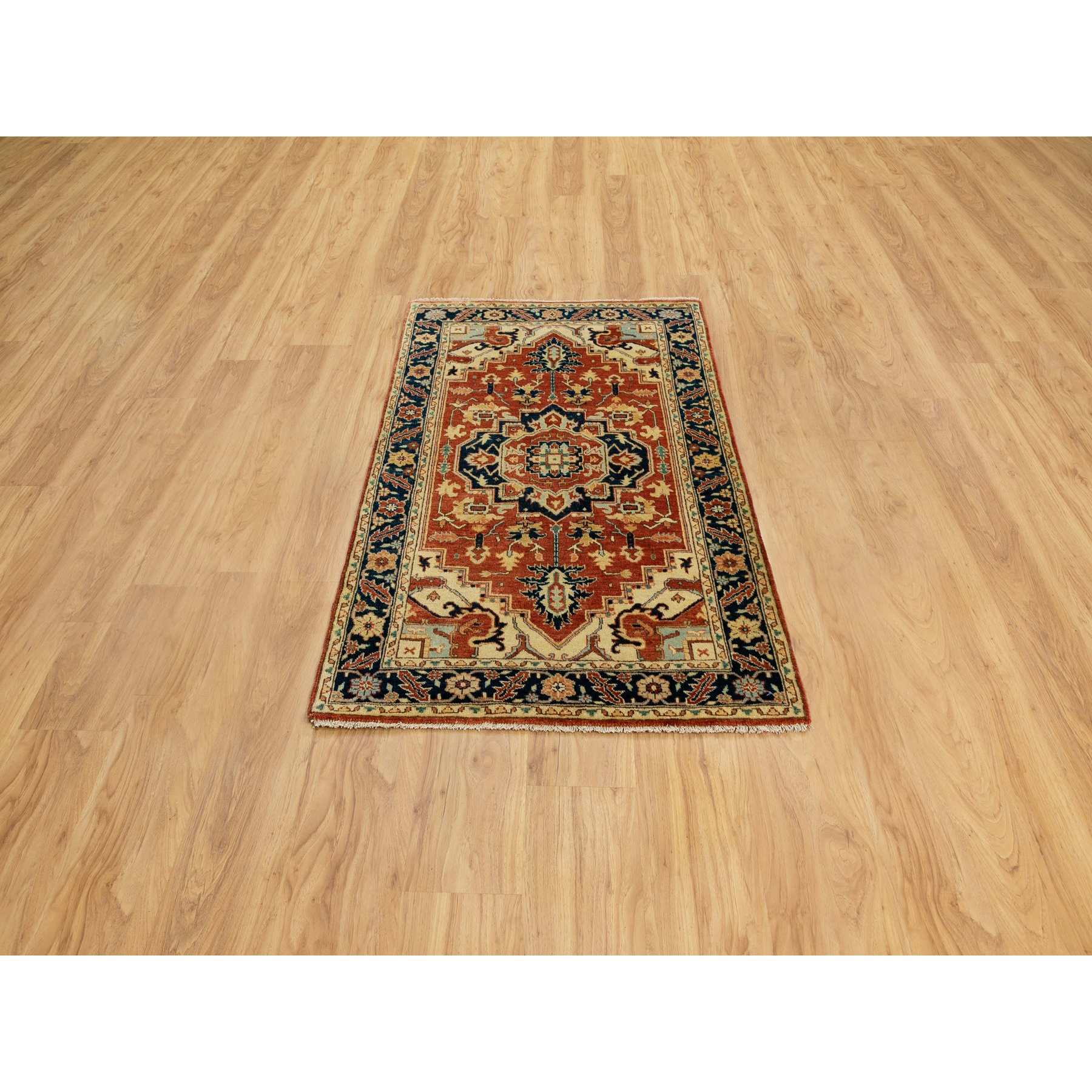 Heriz-Hand-Knotted-Rug-310090