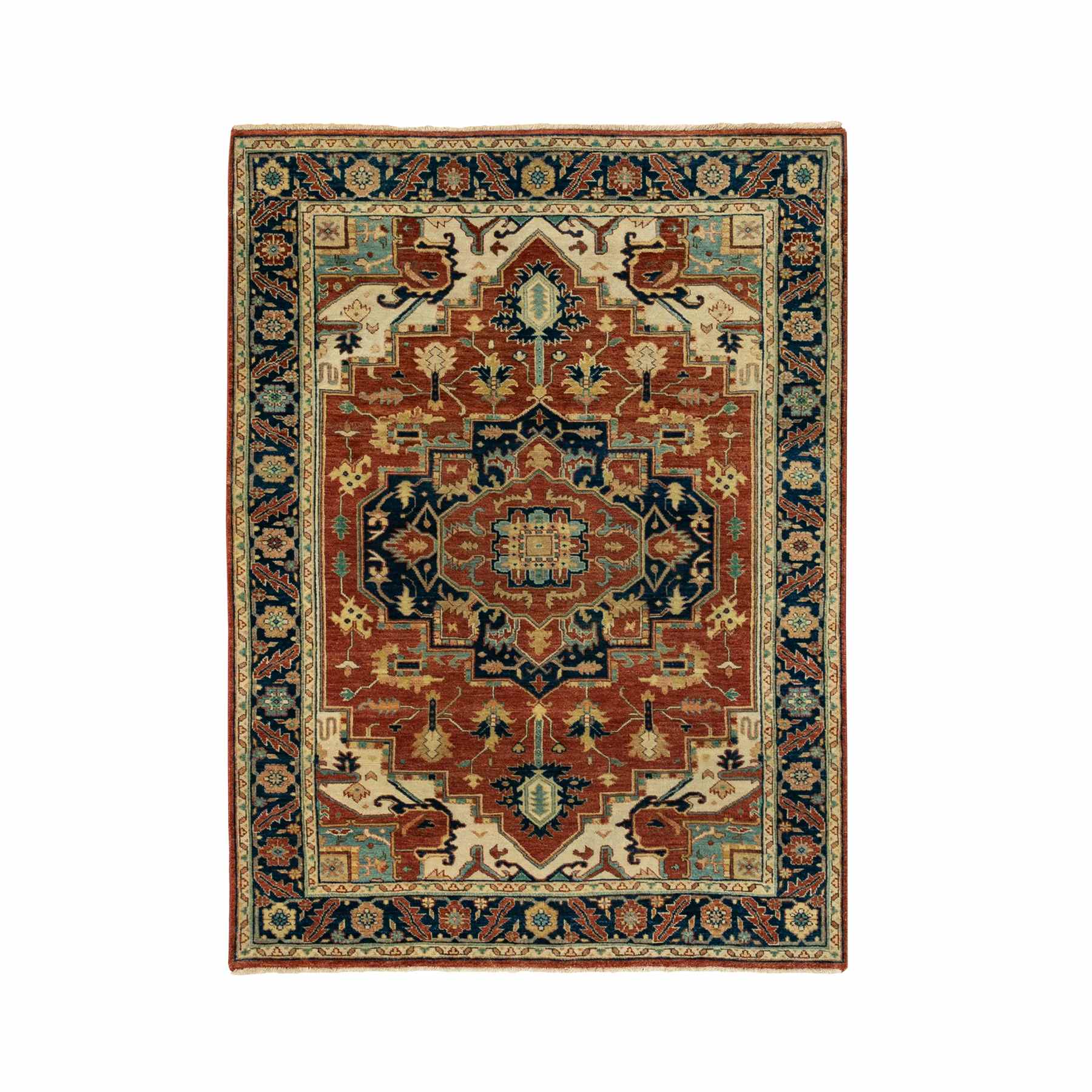 Heriz-Hand-Knotted-Rug-310105