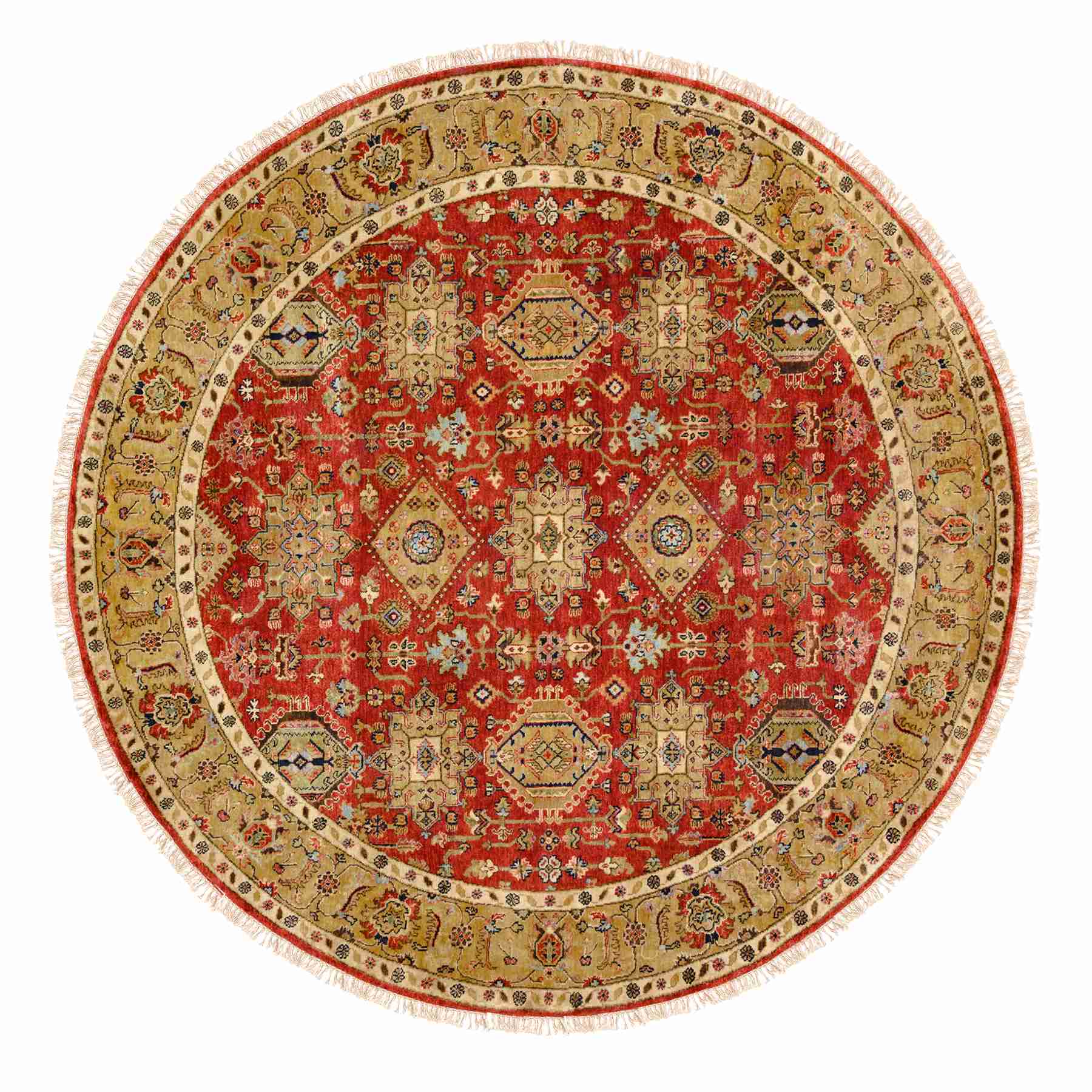 Heriz-Hand-Knotted-Rug-310660