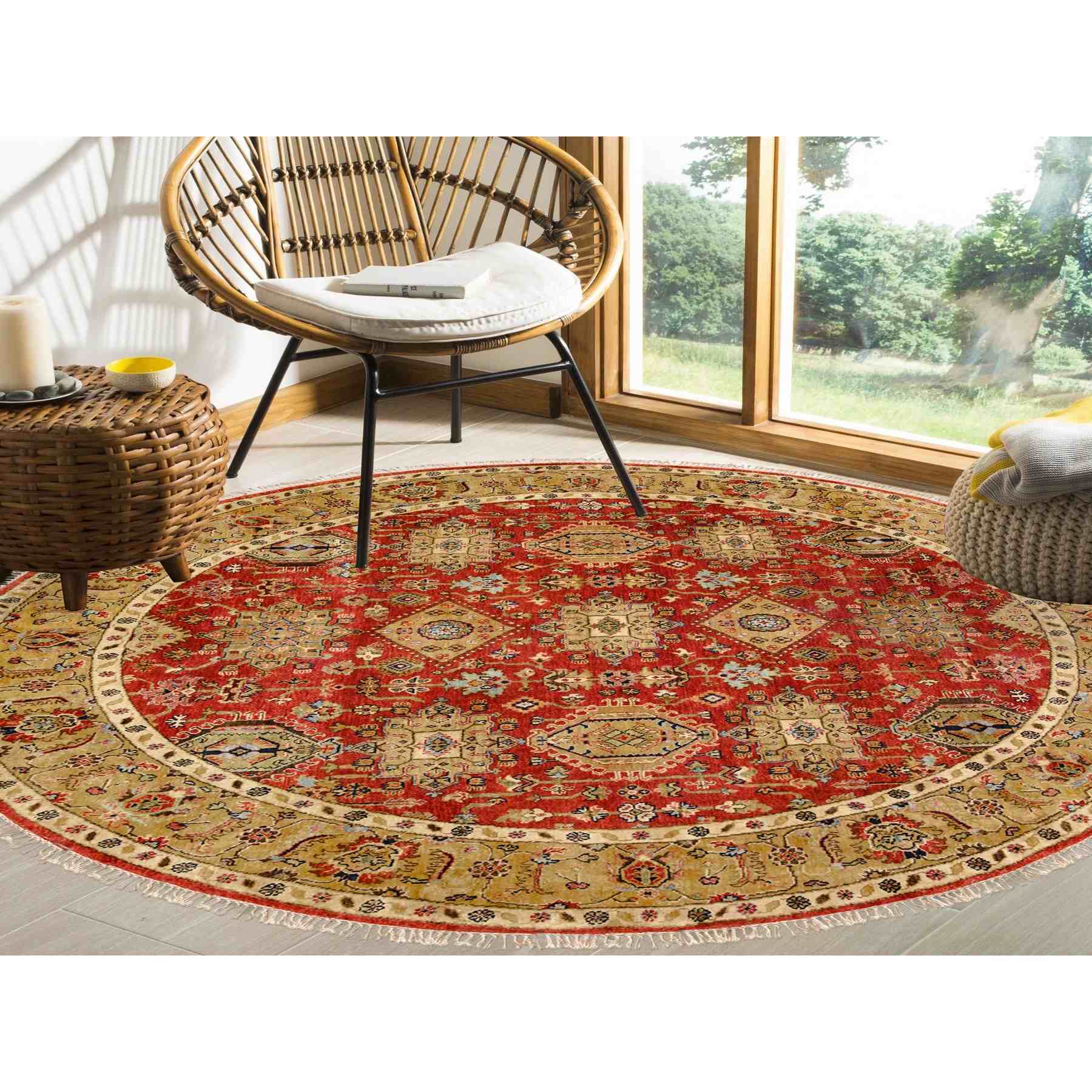Heriz-Hand-Knotted-Rug-310660