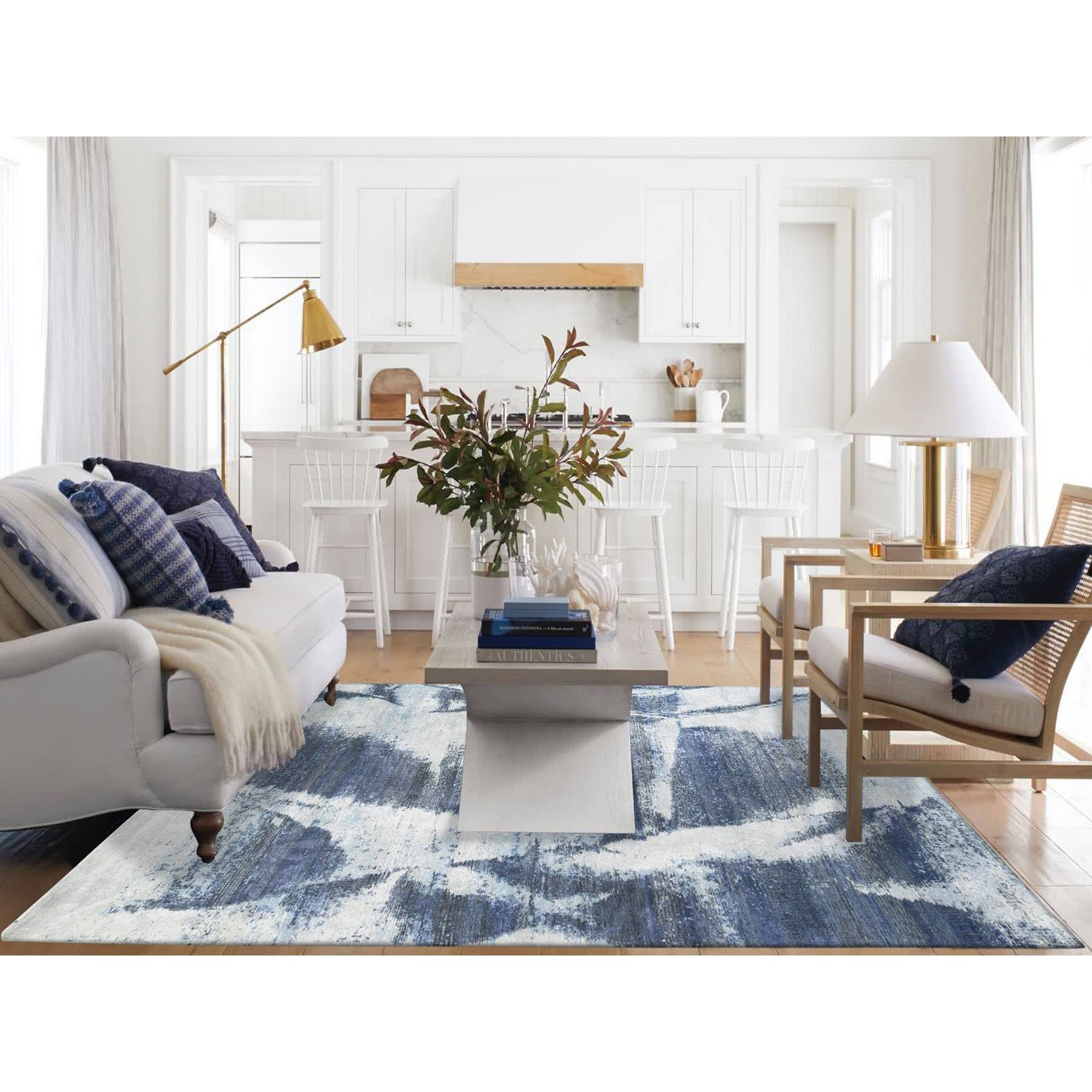Modern-and-Contemporary-Hand-Knotted-Rug-312055